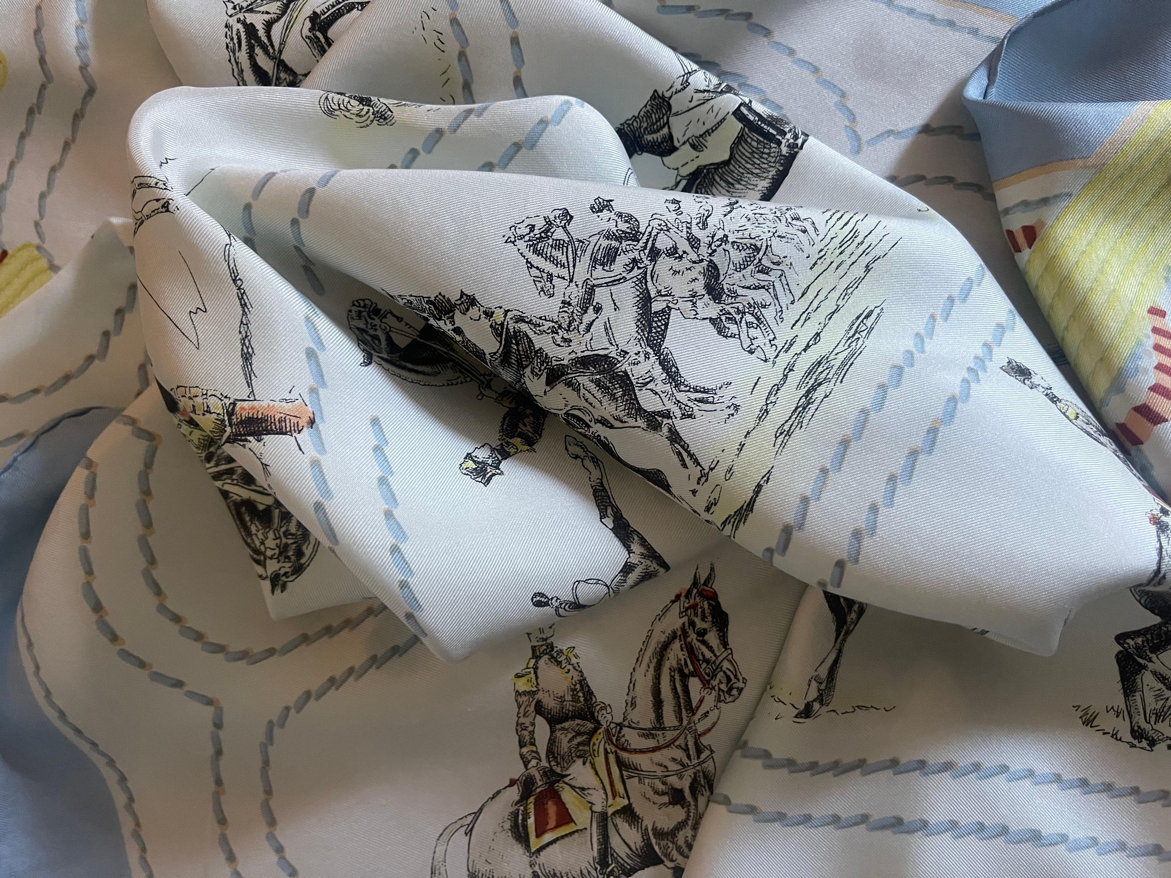 Hermès Silk Scarf 