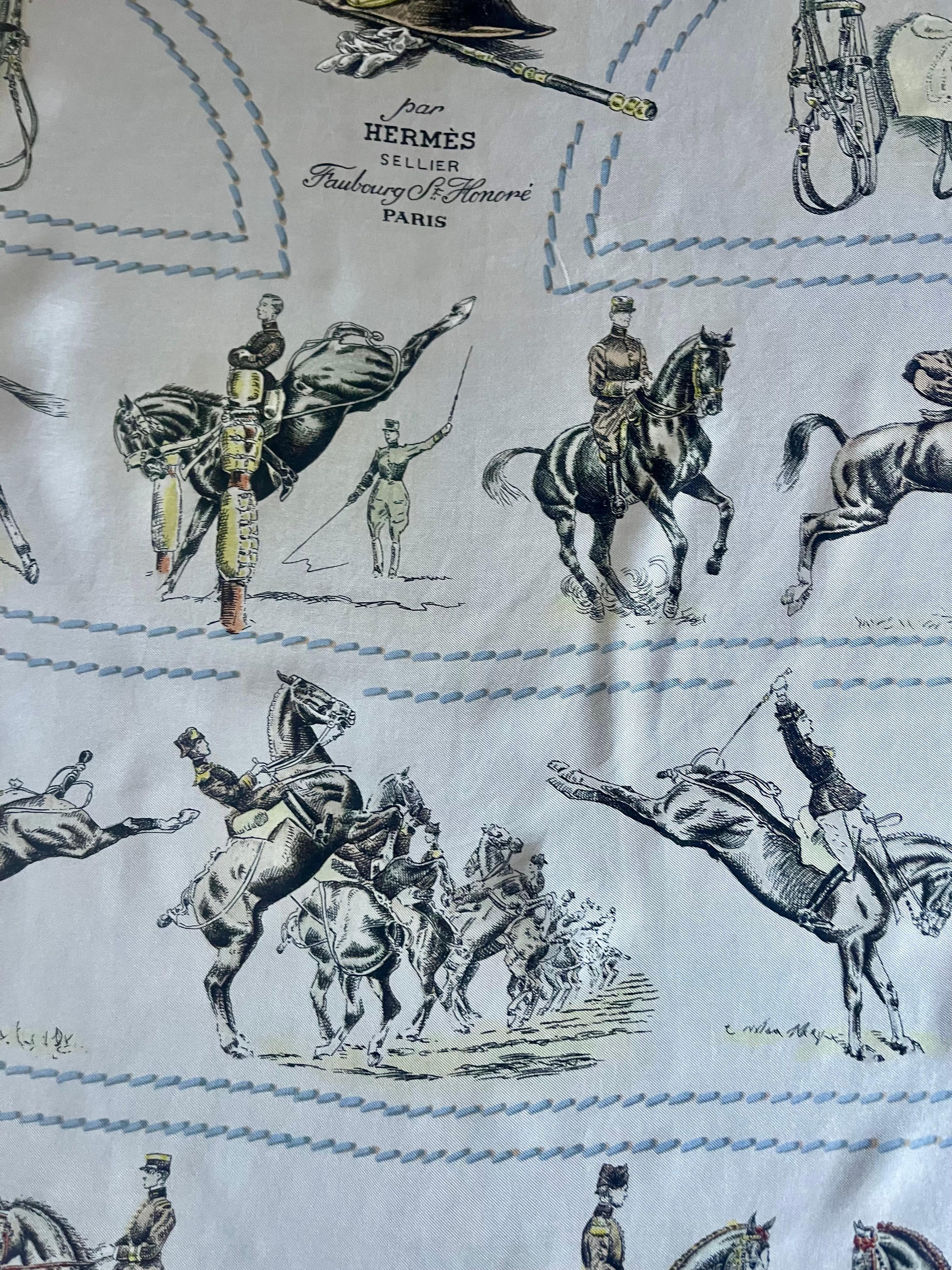 Hermès Silk Scarf 