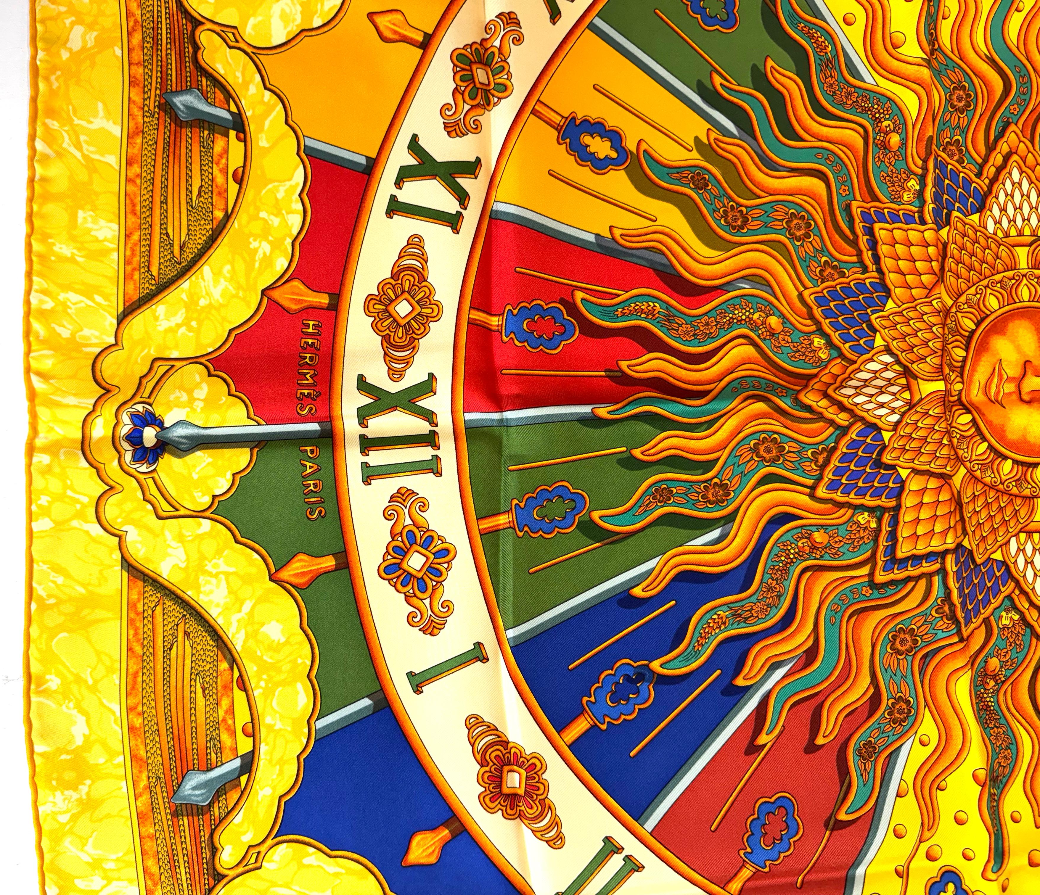 Hermes Silk Scarf, Carp Diem For Sale 1