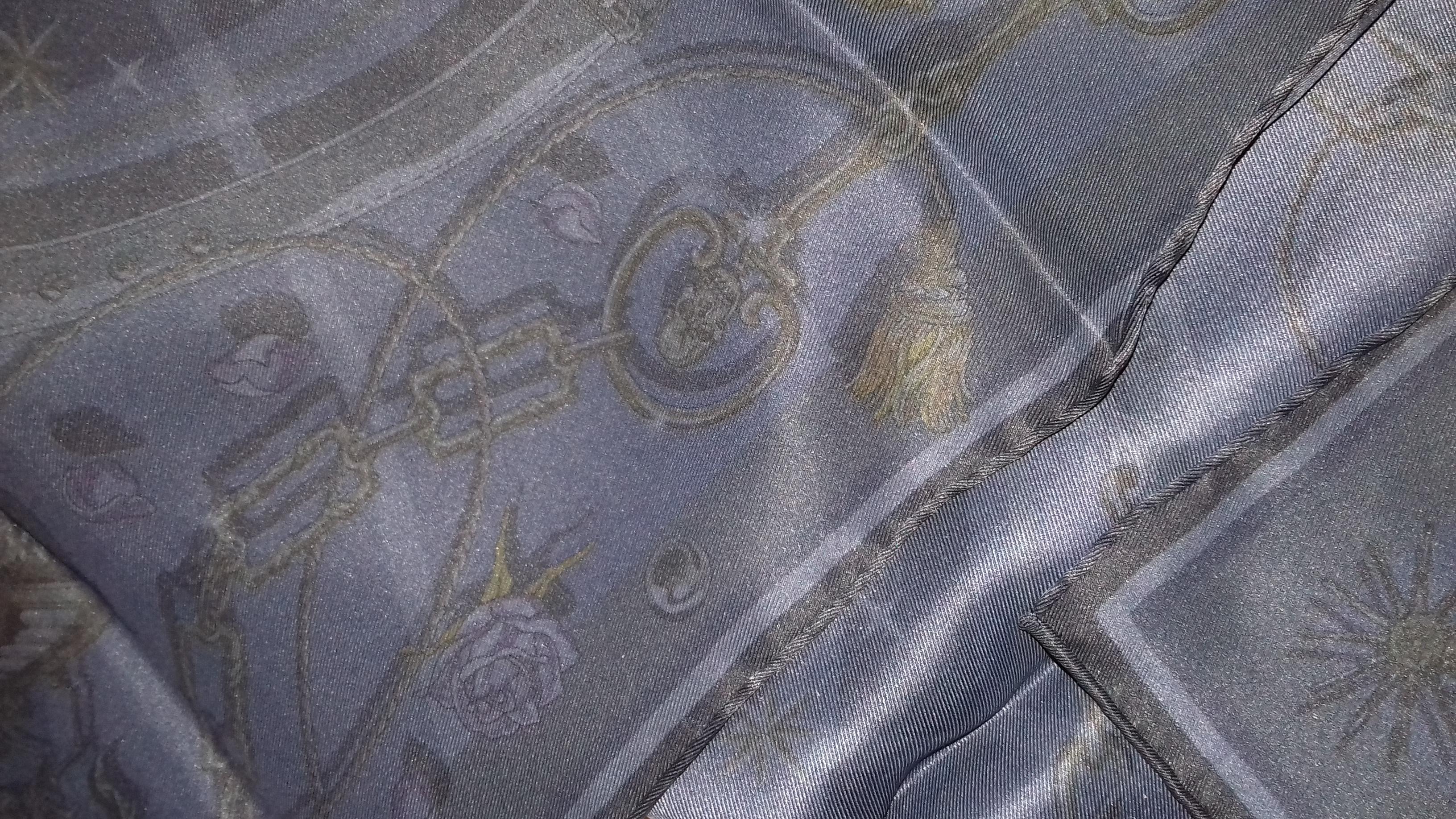 Hermès Silk Scarf C'est la Fete Surteint Marine Daisuke Nomura 70cm GRAIL 4