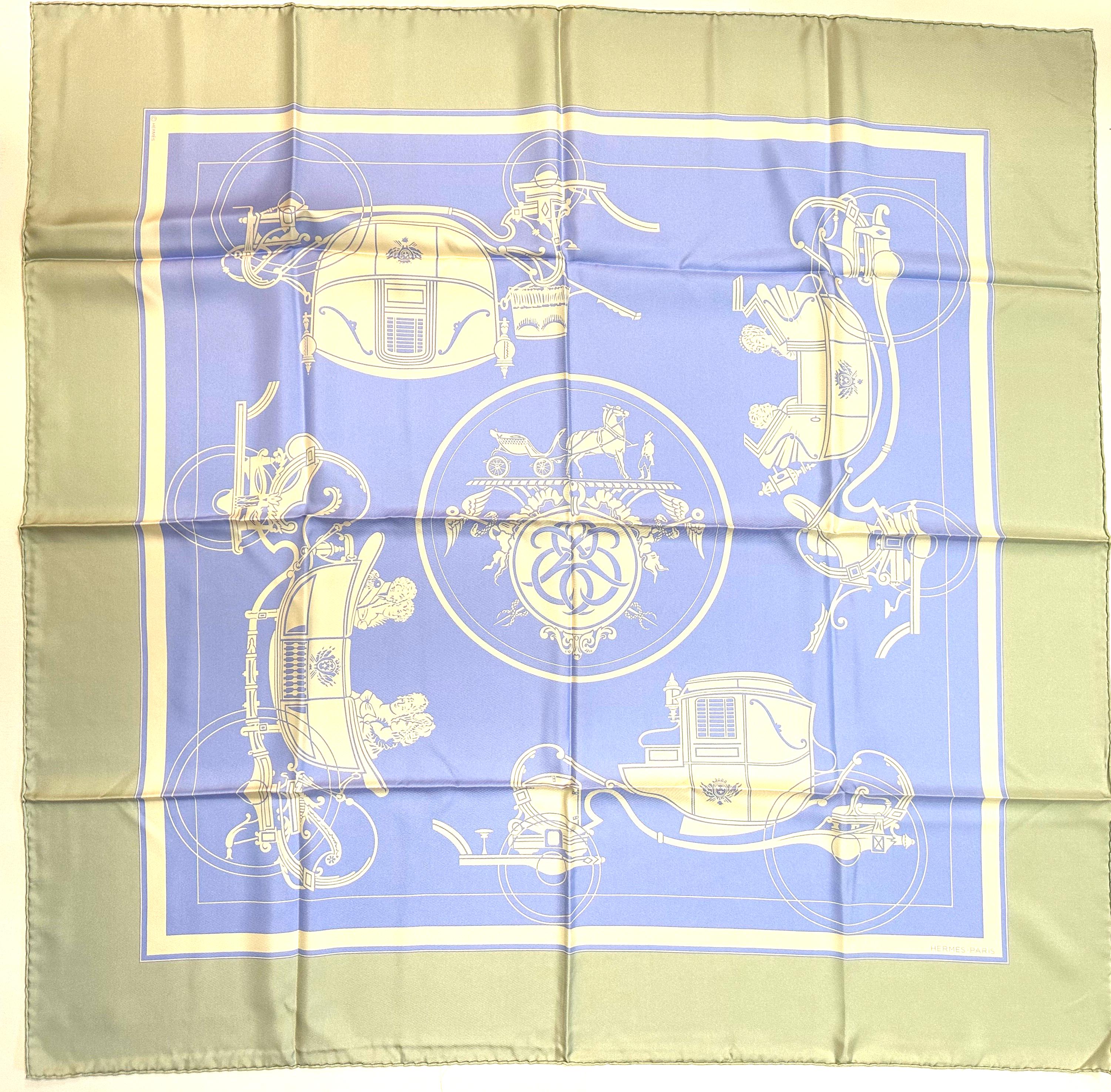 Hermes Silk Scarf, Coach Design For Sale 1