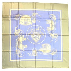 Hermes Silk Scarf, Coach Design