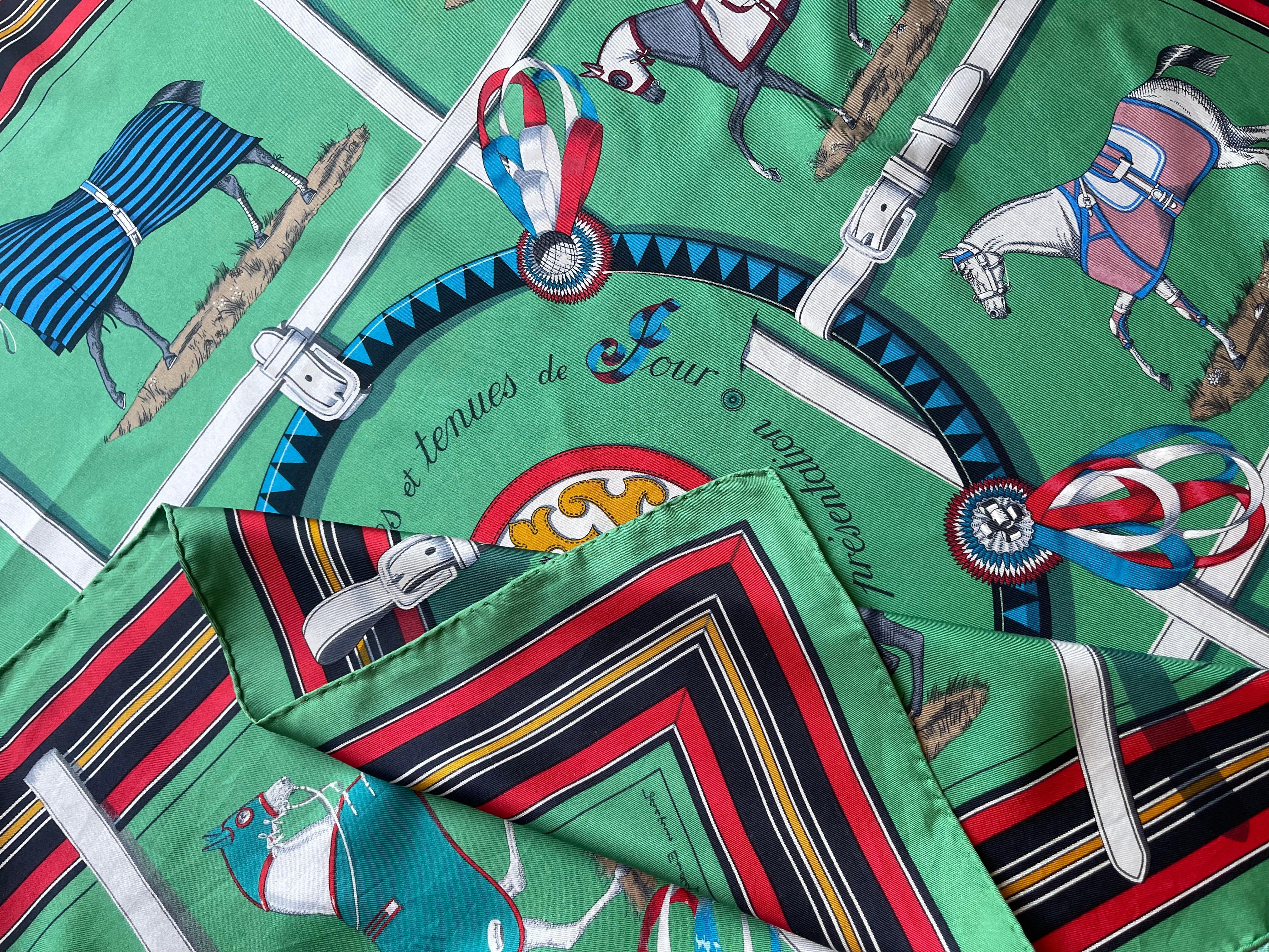Hermès Silk Scarf 