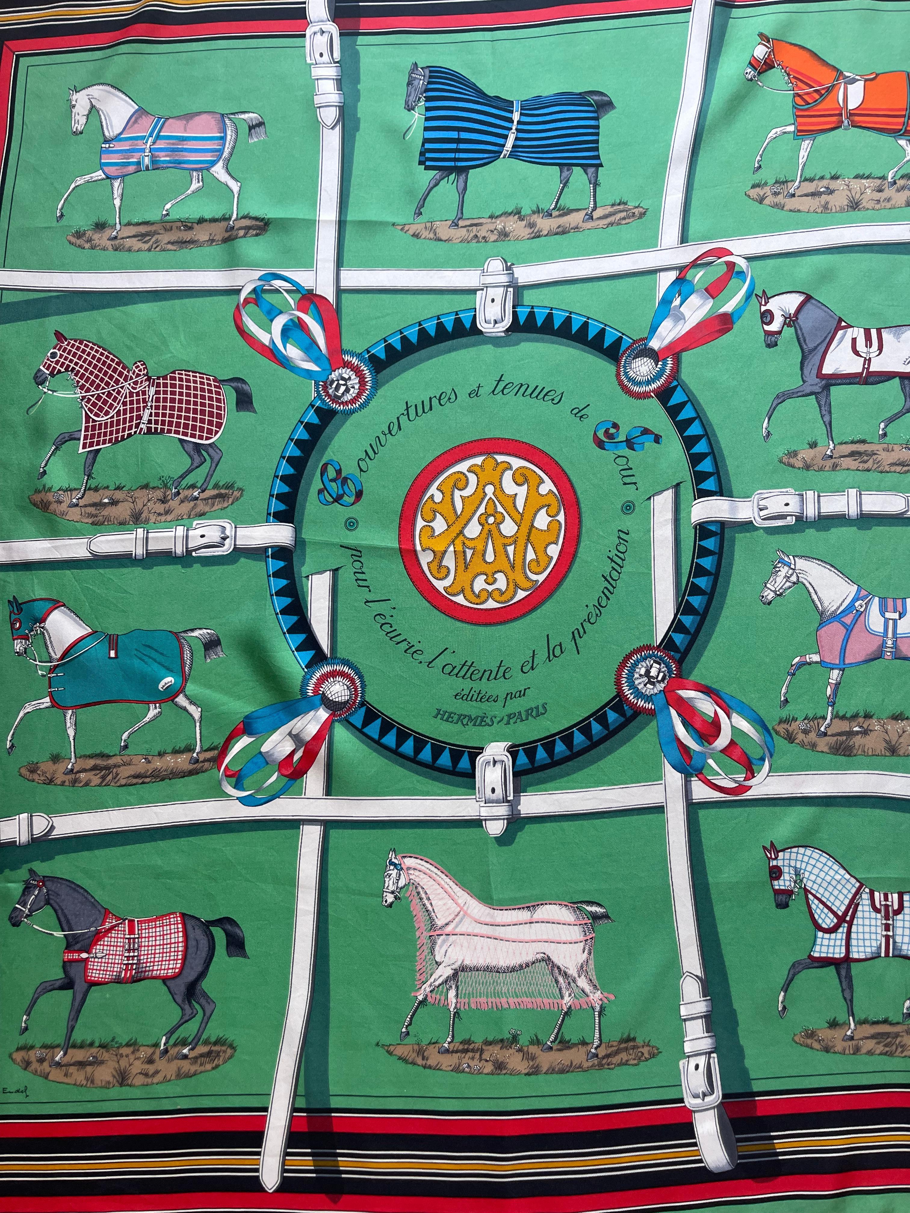 Hermès Silk Scarf 