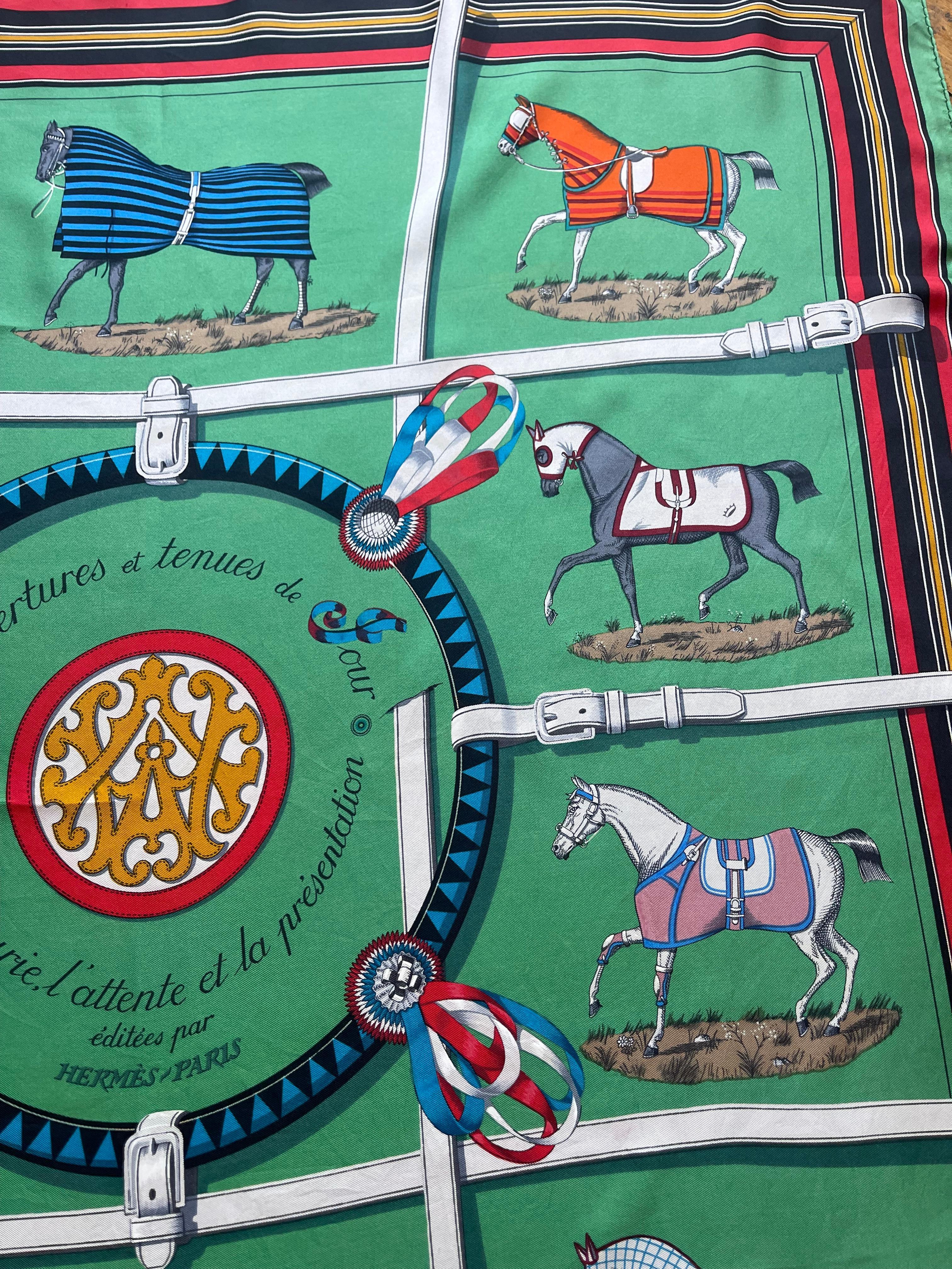 Hermès Silk Scarf 