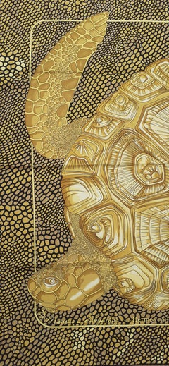 Hermès Silk Scarf De Madras A Zakynthos Turtle 35 inches