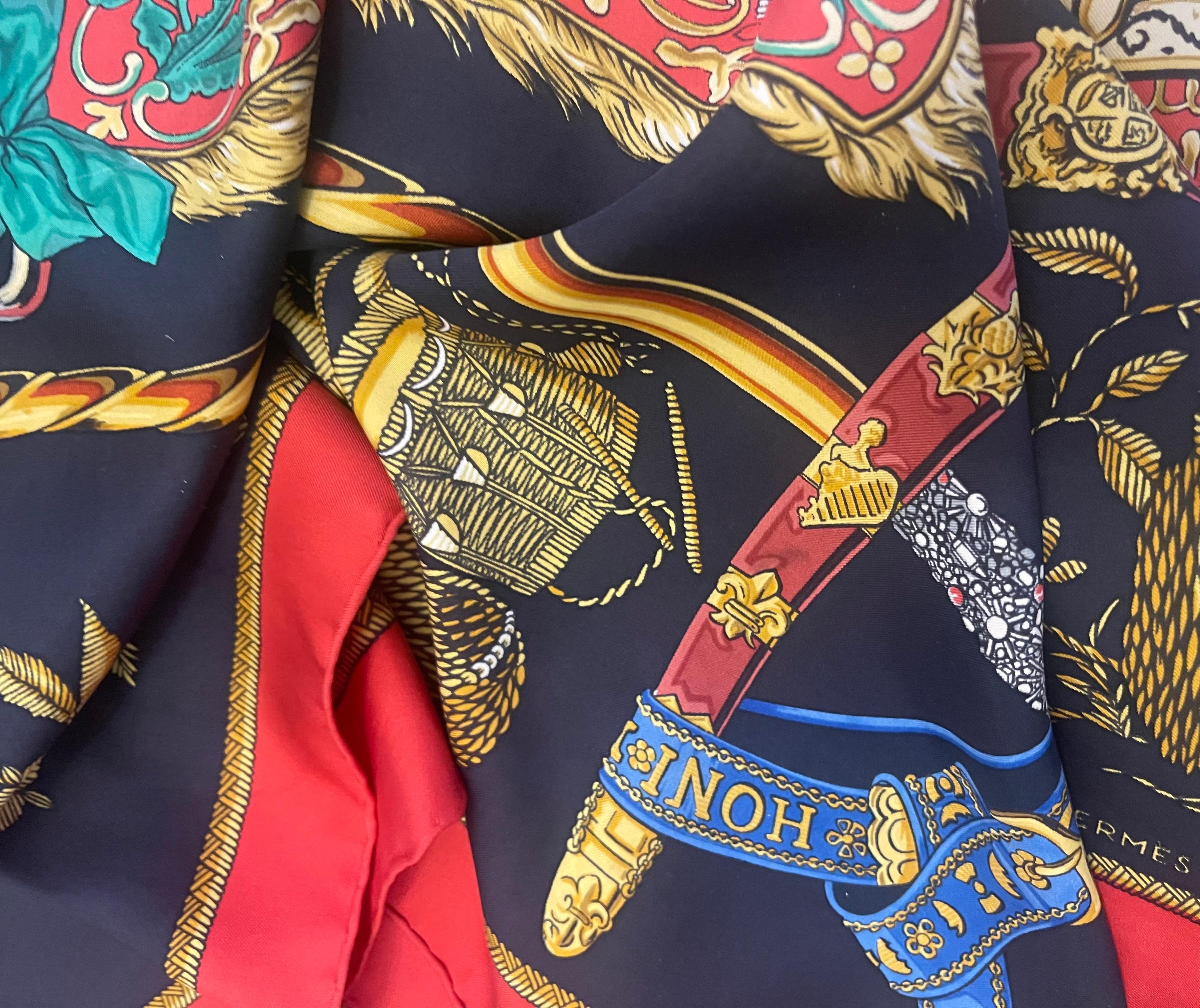 Hermès Silk Scarf 