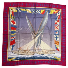 Hermes Silk Scarf, En Course