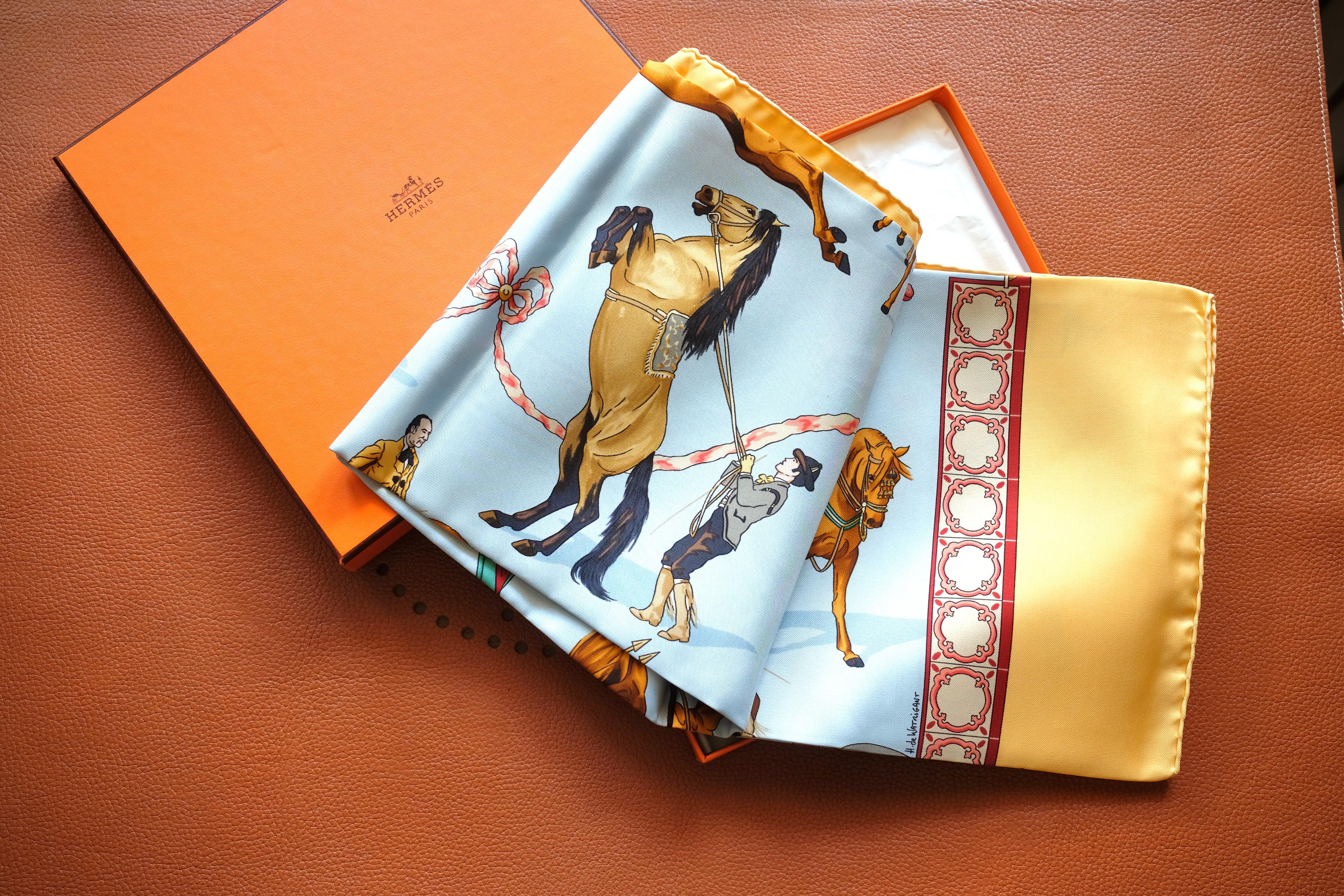 HERMÈS - Silk Scarf 