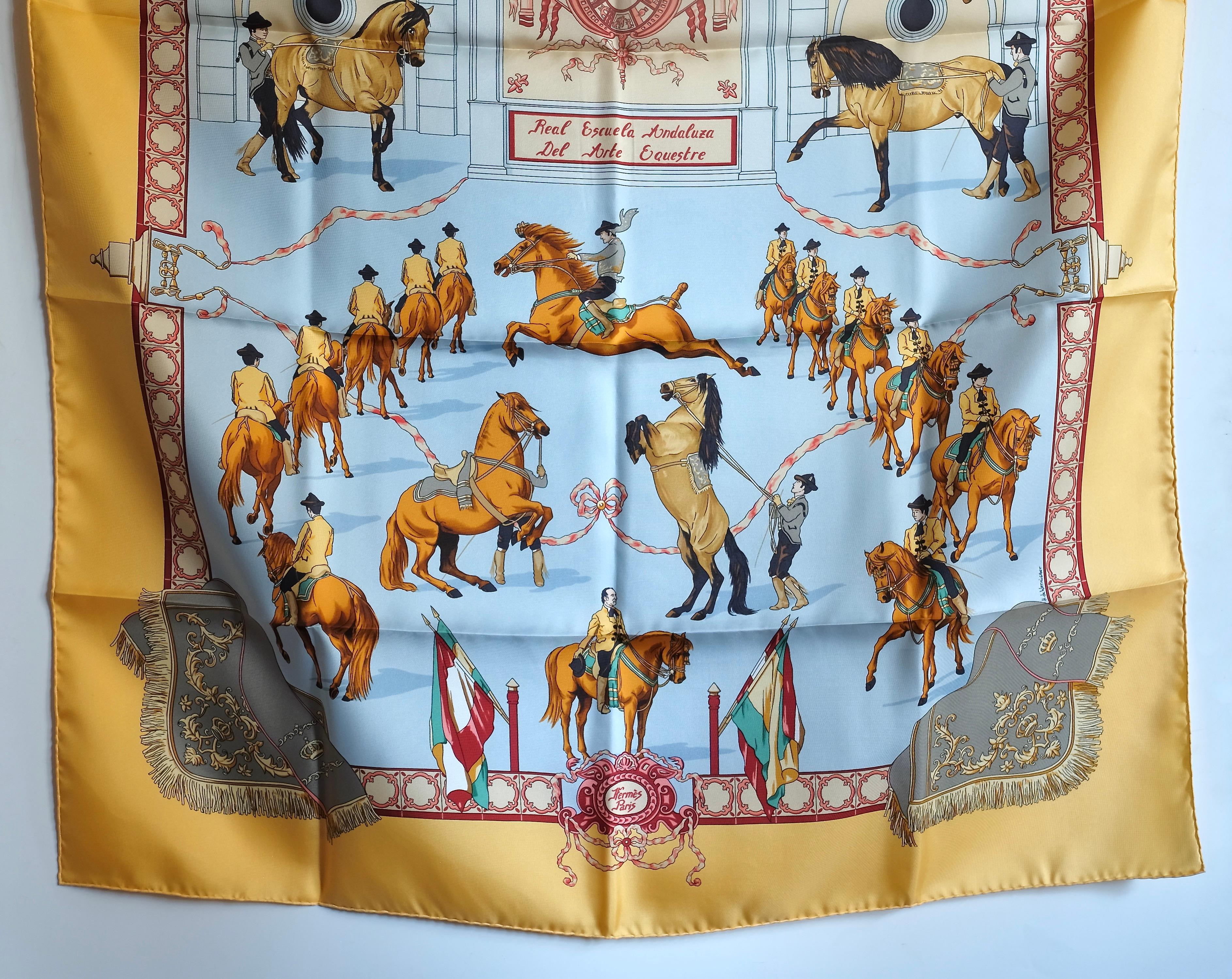 da uomo o donna HERMÈS - Silk Scarf 