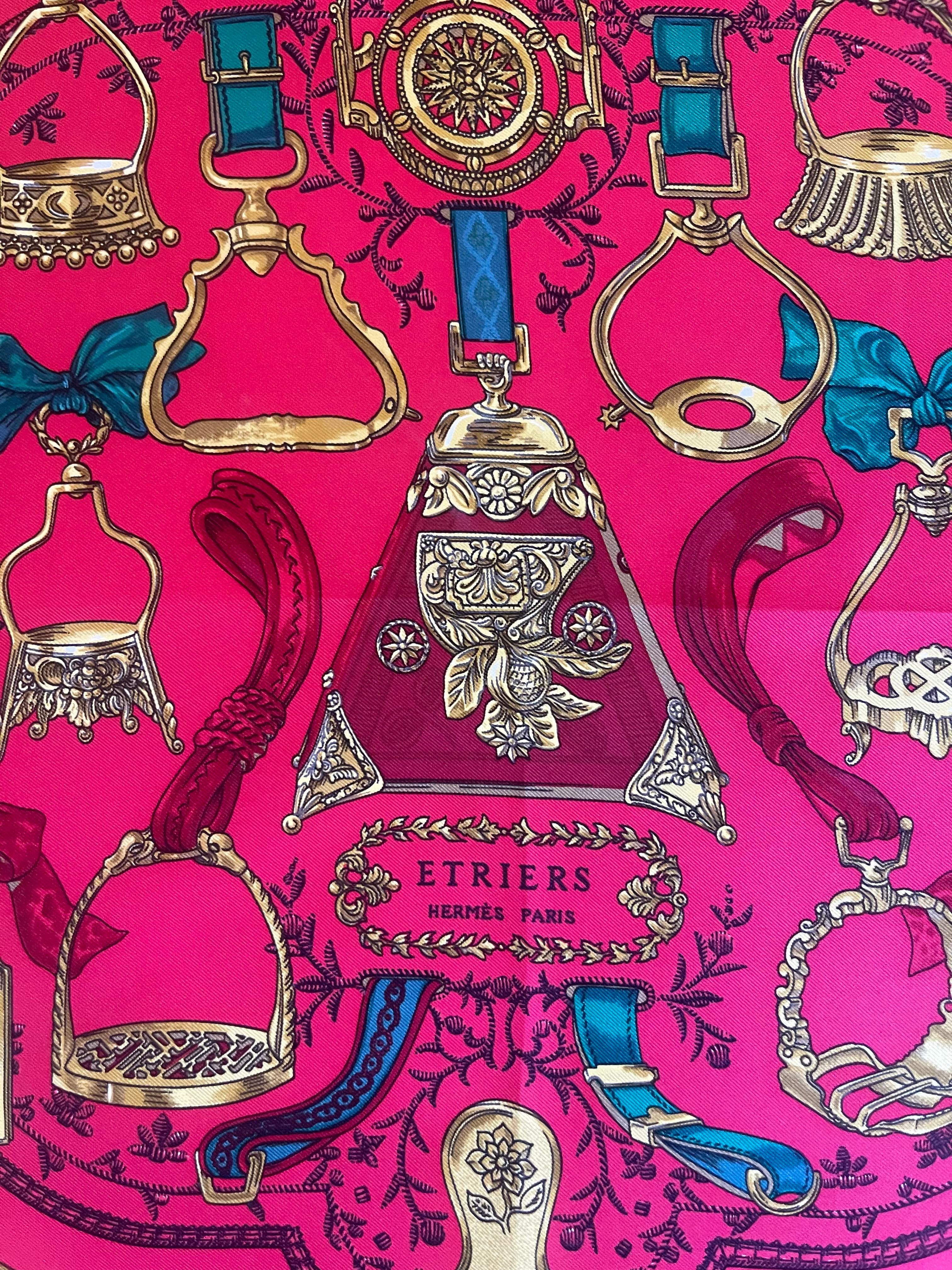 Hermès Silk Scarf 