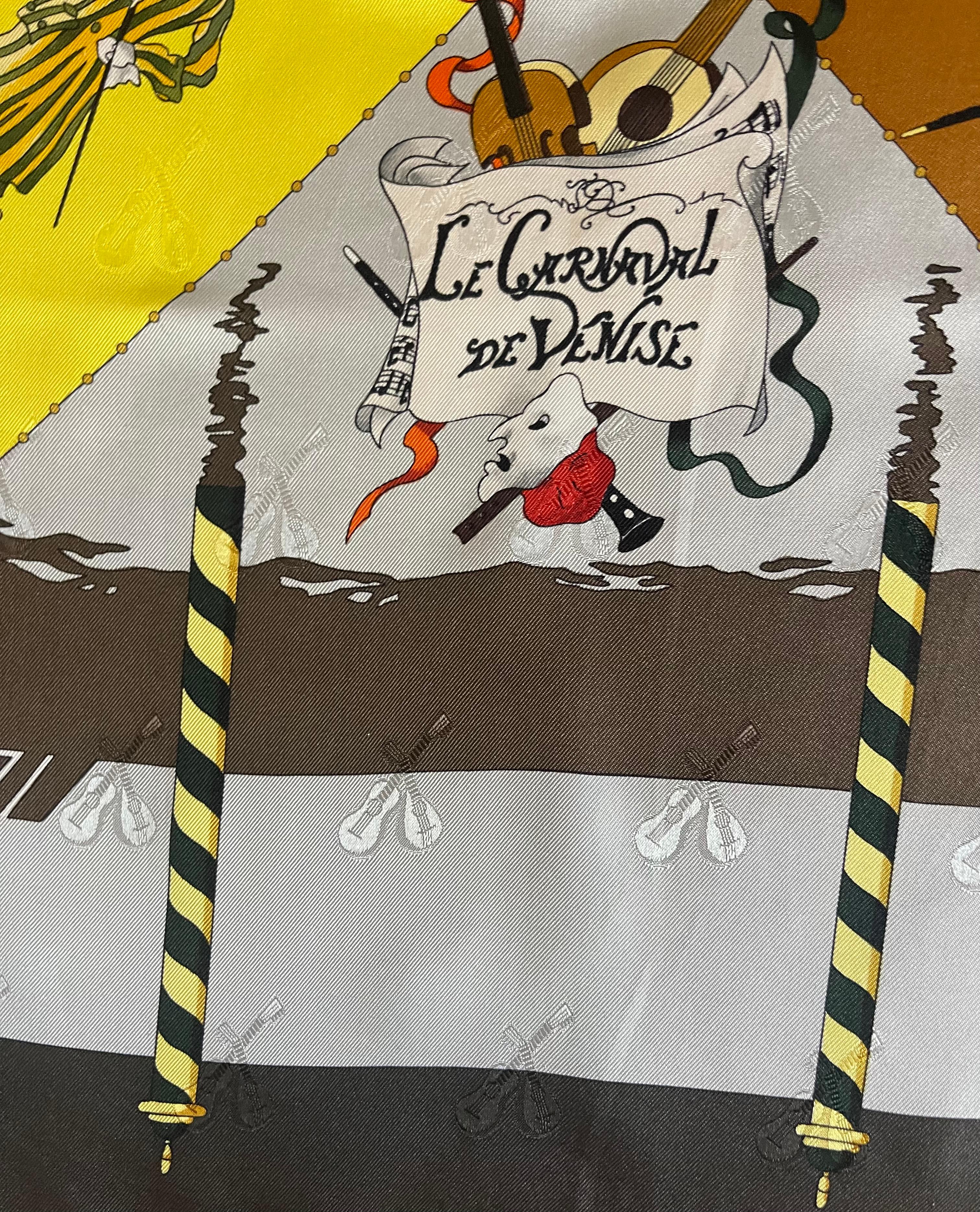 Hermès Silk Scarf 