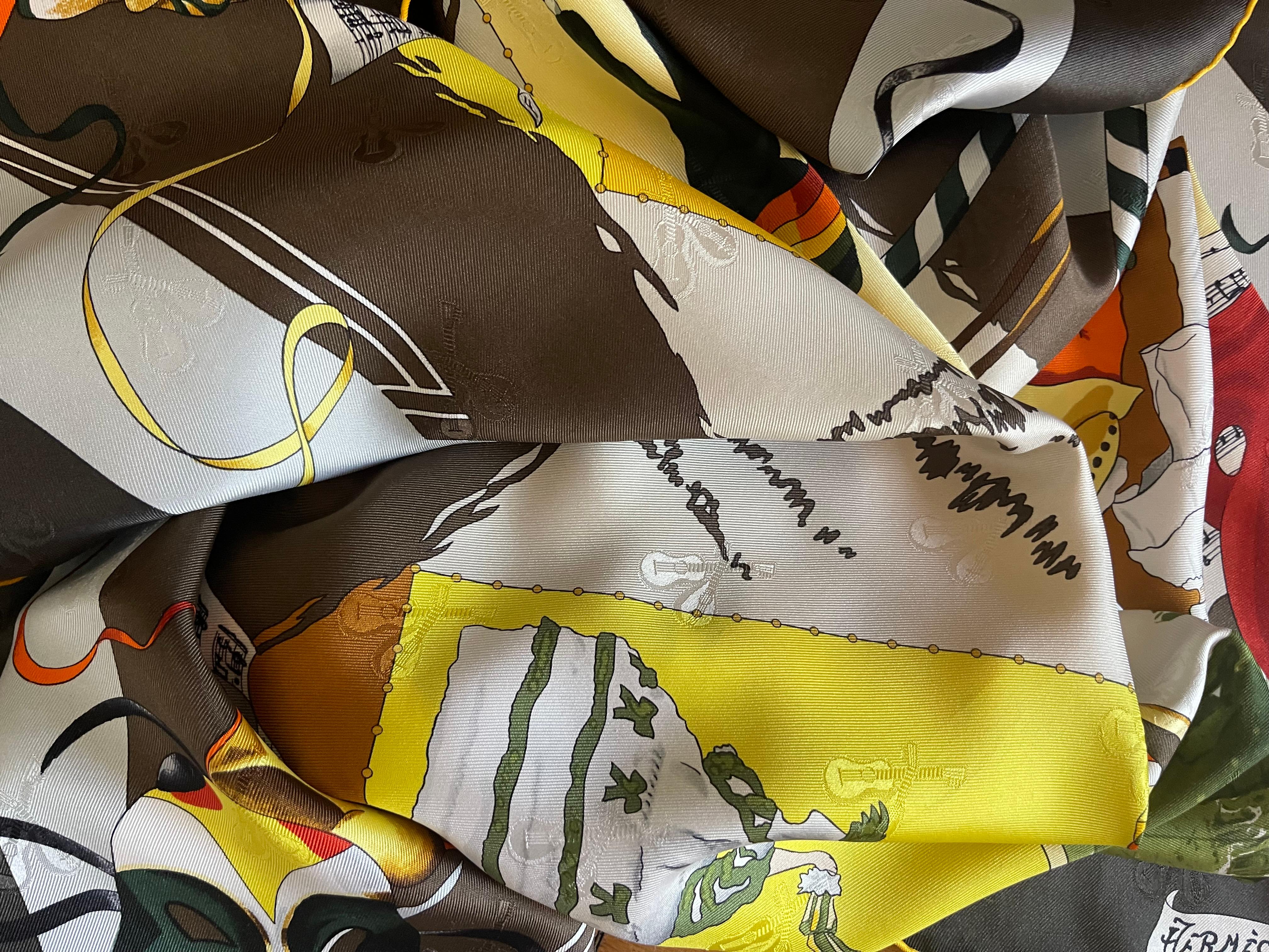 Hermès Silk Scarf 