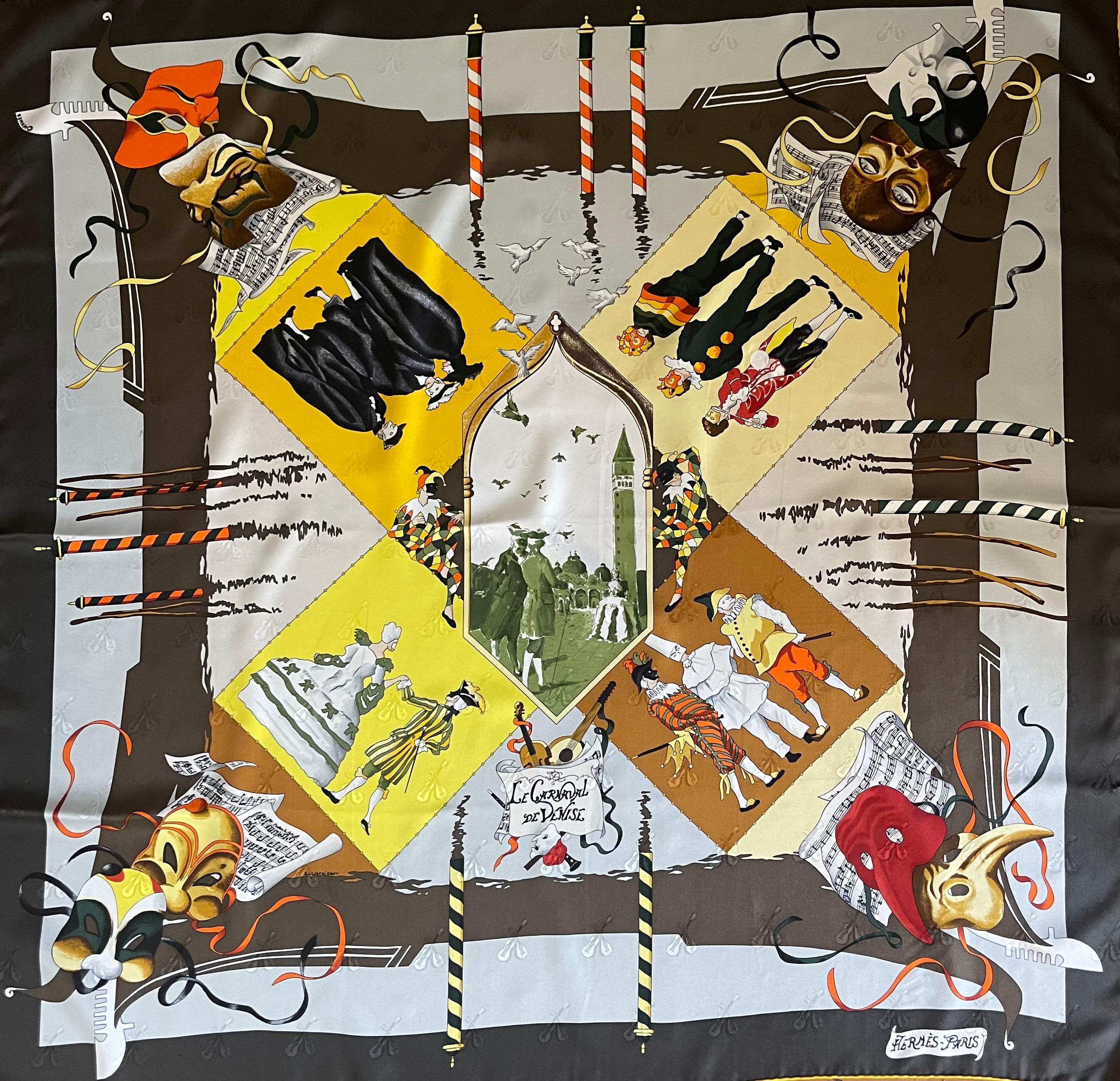Hermès Silk Scarf 