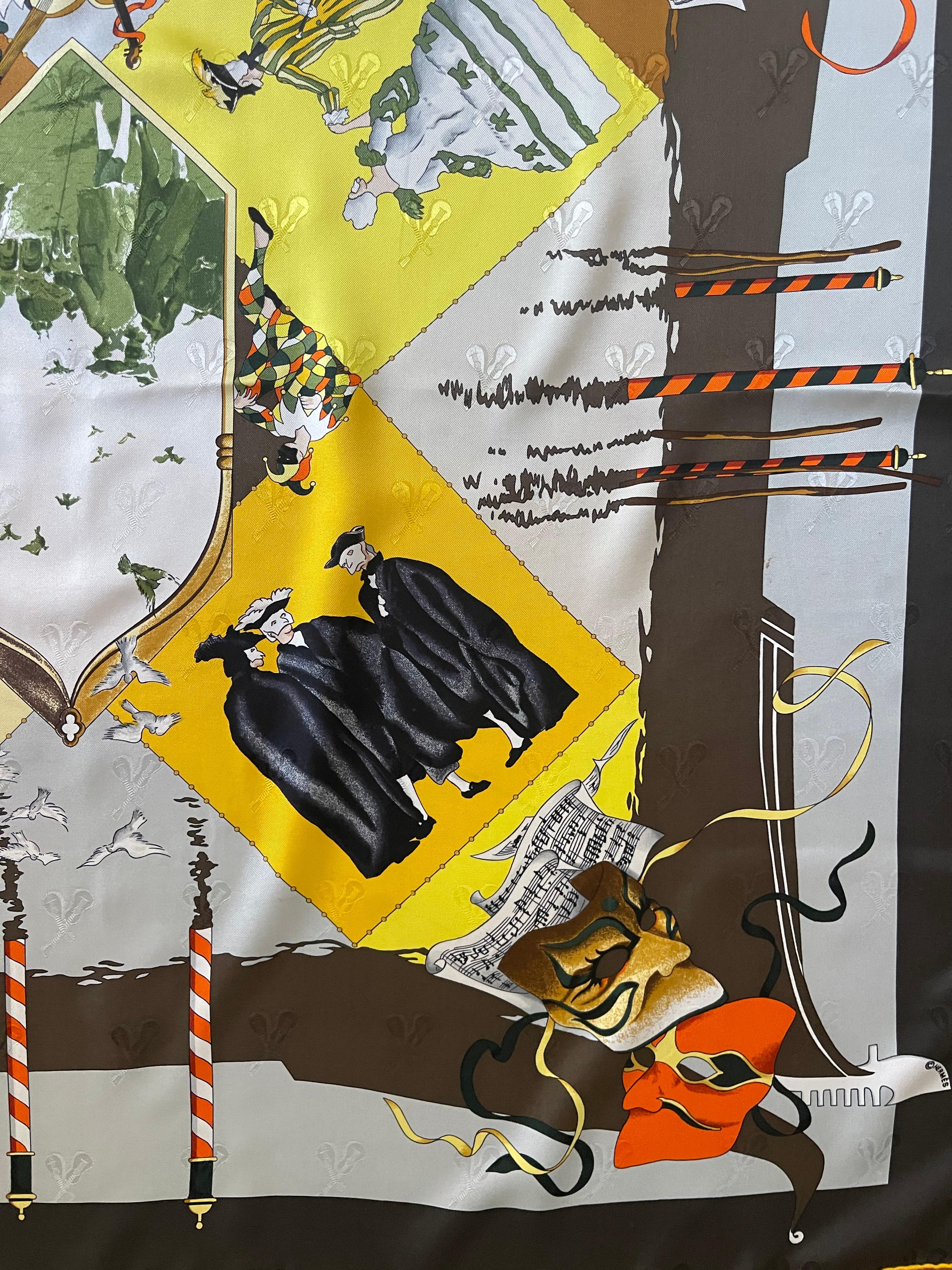 Hermès Silk Scarf 