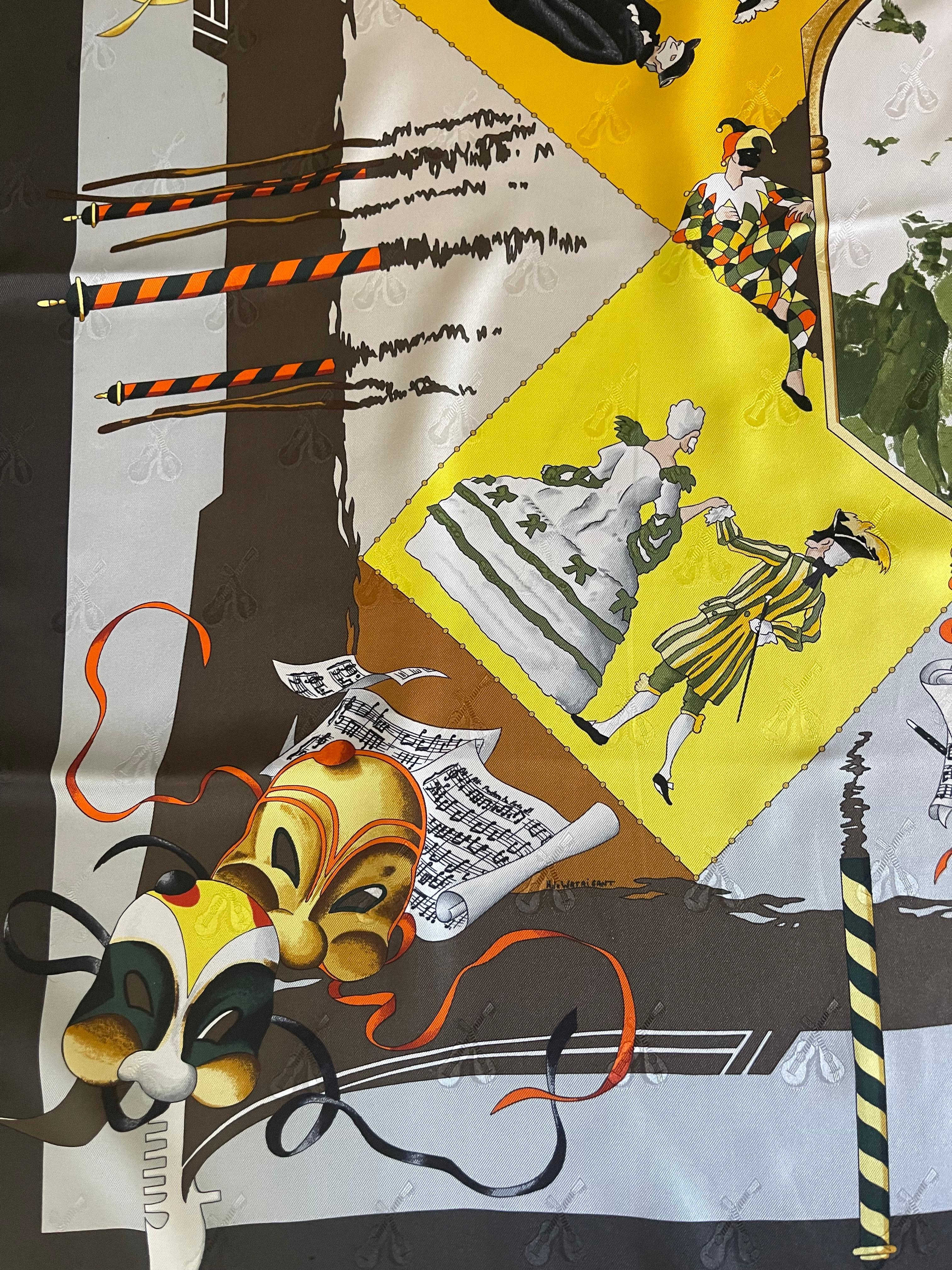 Women's or Men's Hermès Silk Scarf 