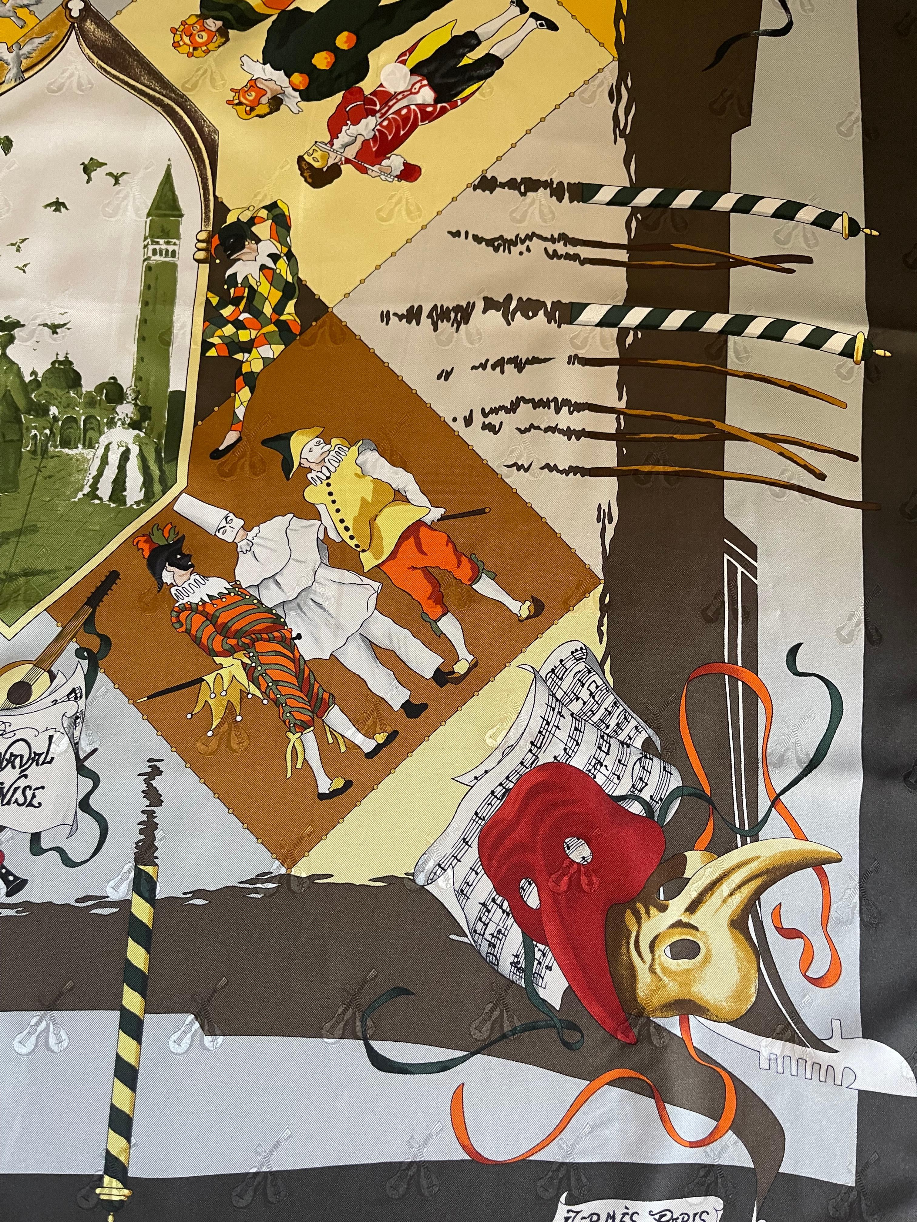 Hermès Silk Scarf 