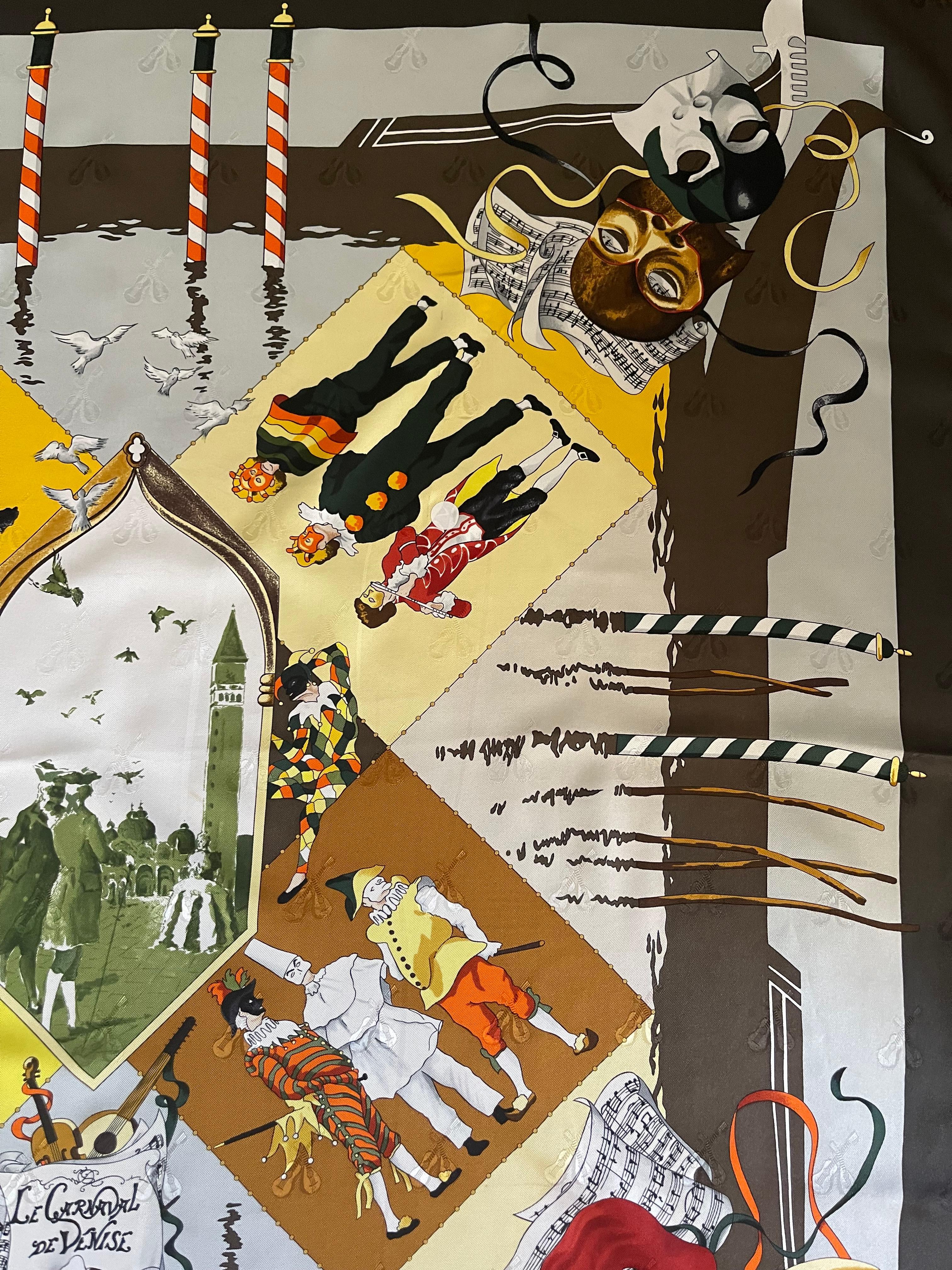 Hermès Silk Scarf 