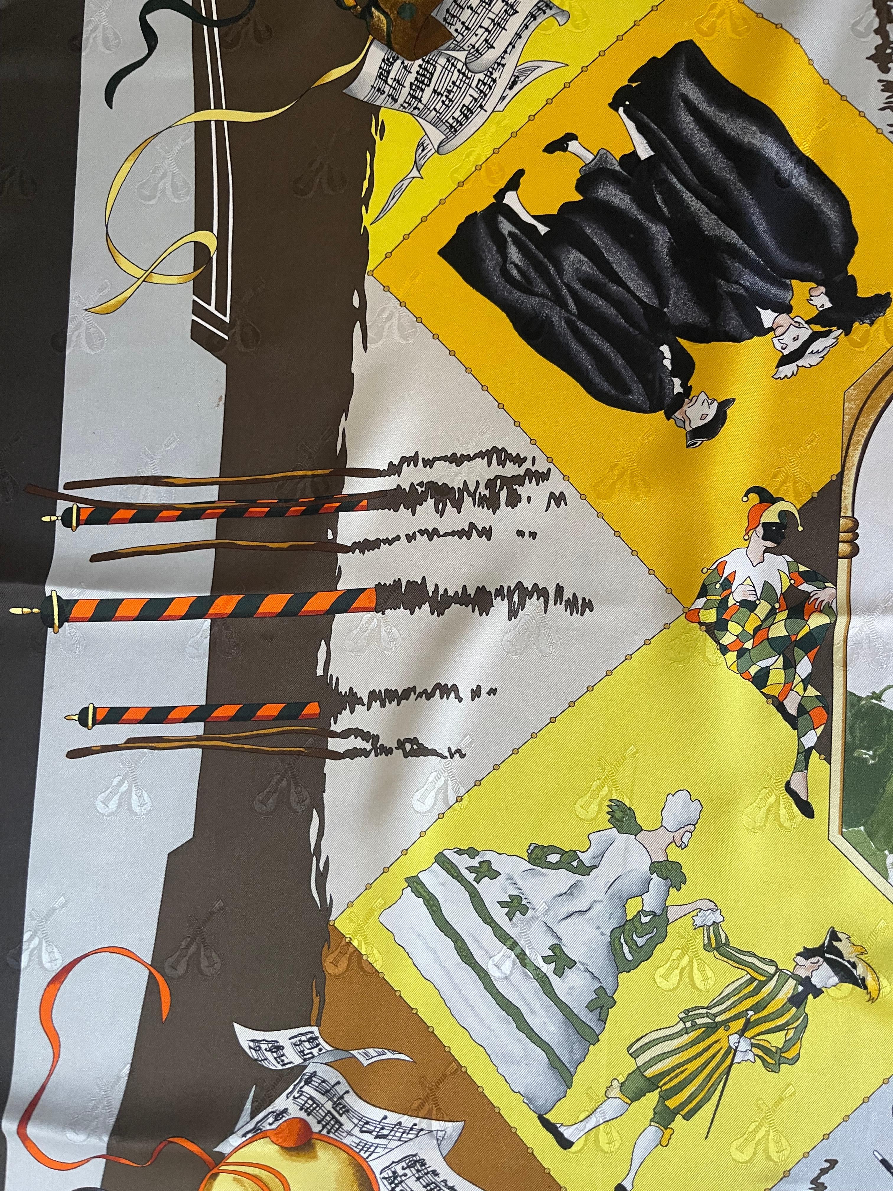 Hermès Silk Scarf 