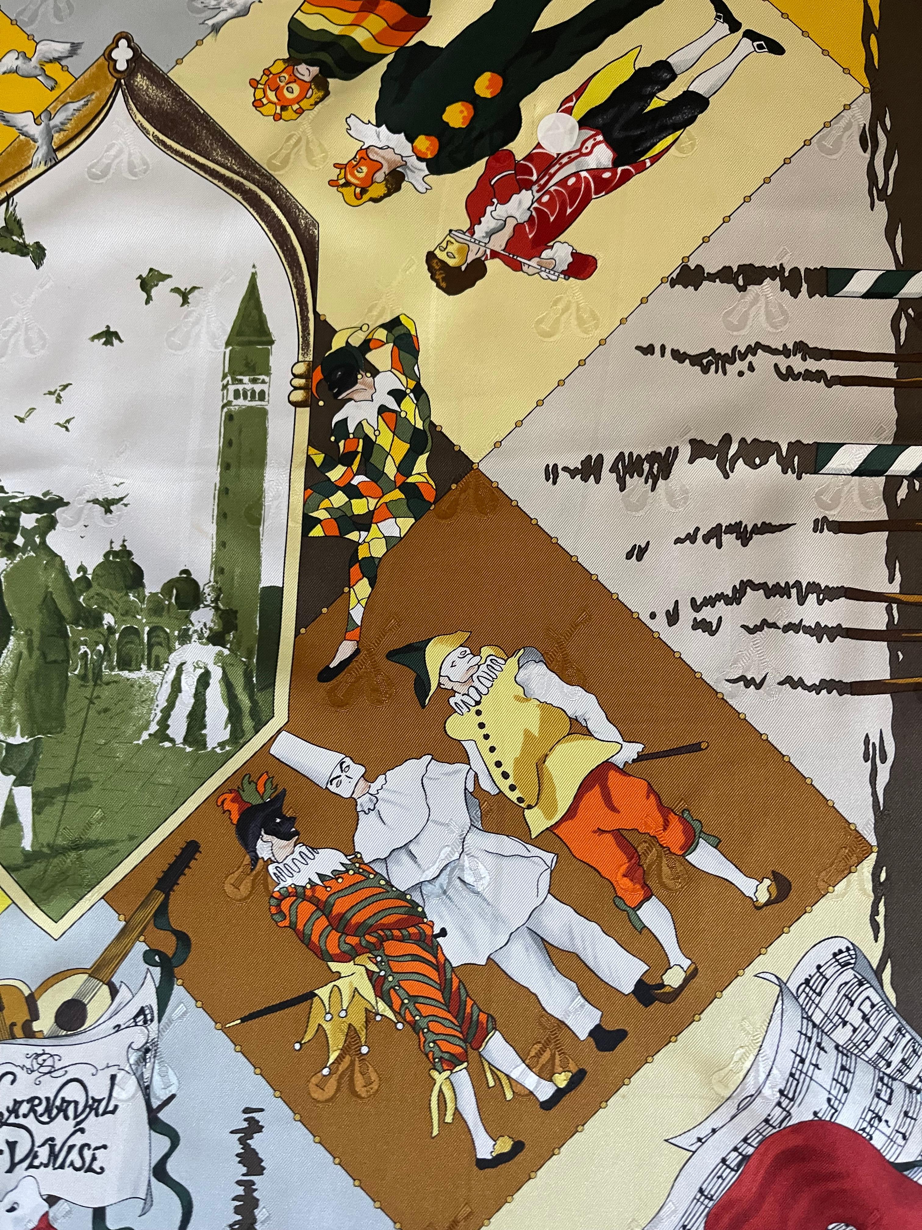 Hermès Silk Scarf 