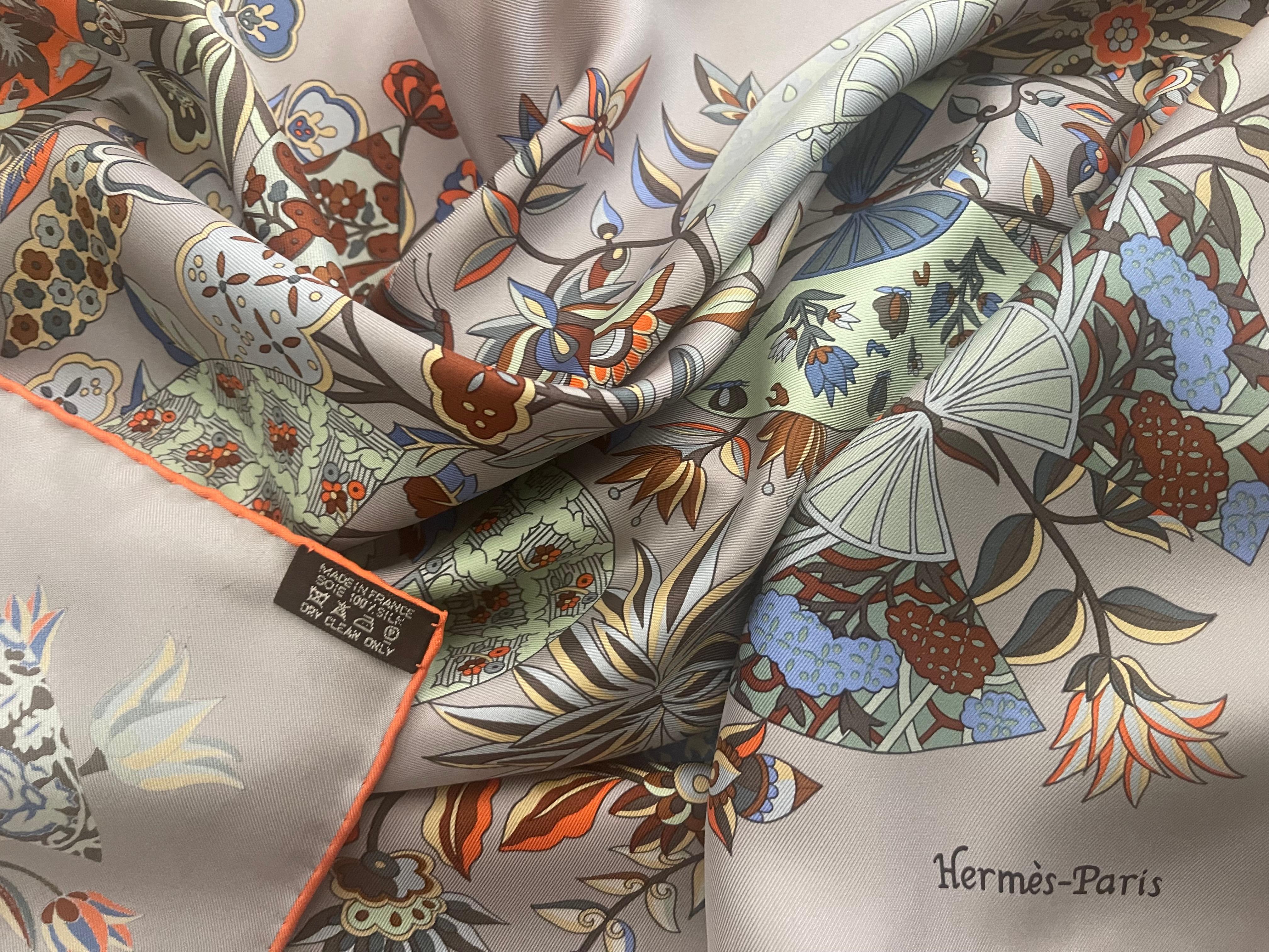 Sciarpa di seta Hermès 