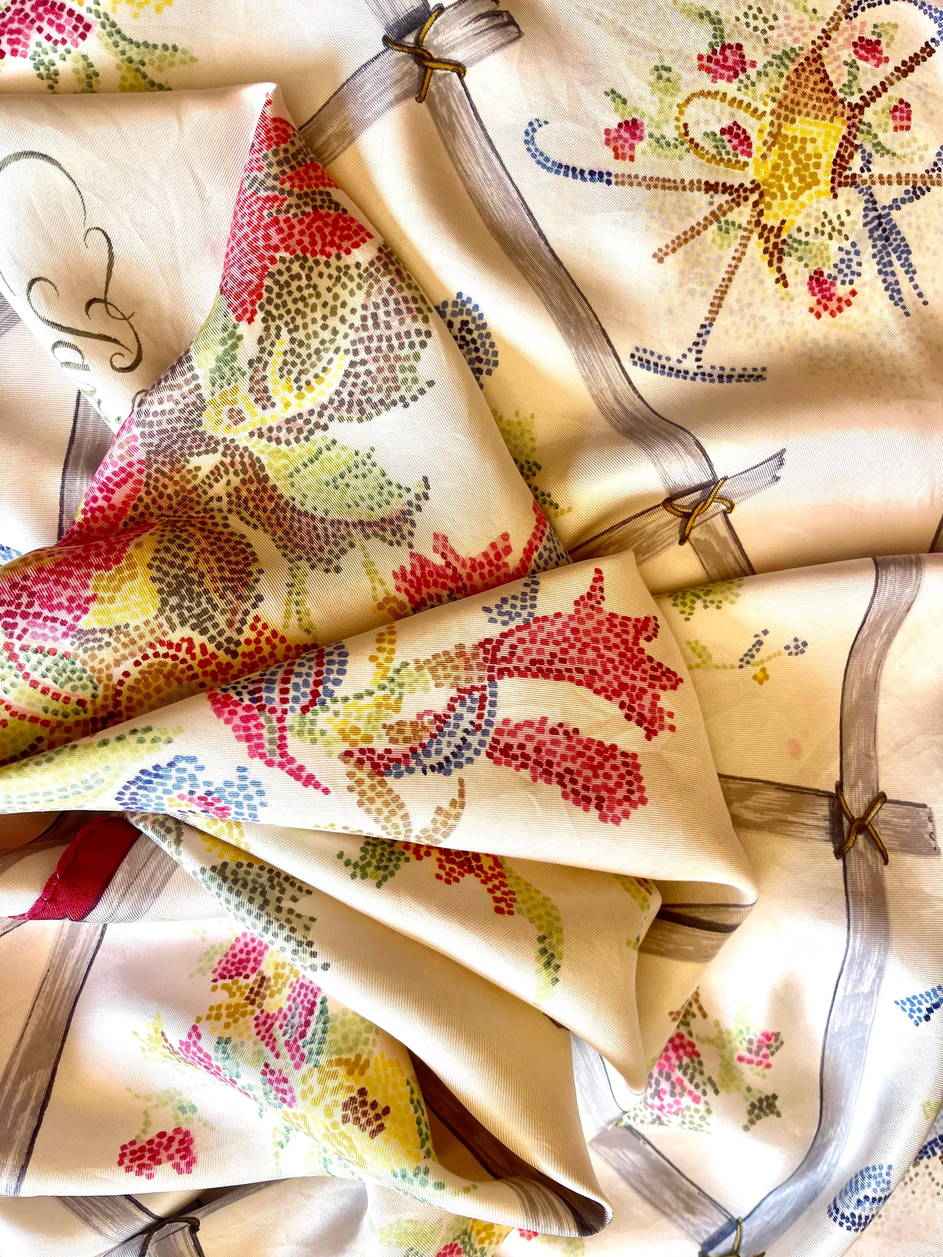 Hermès Silk Scarf 