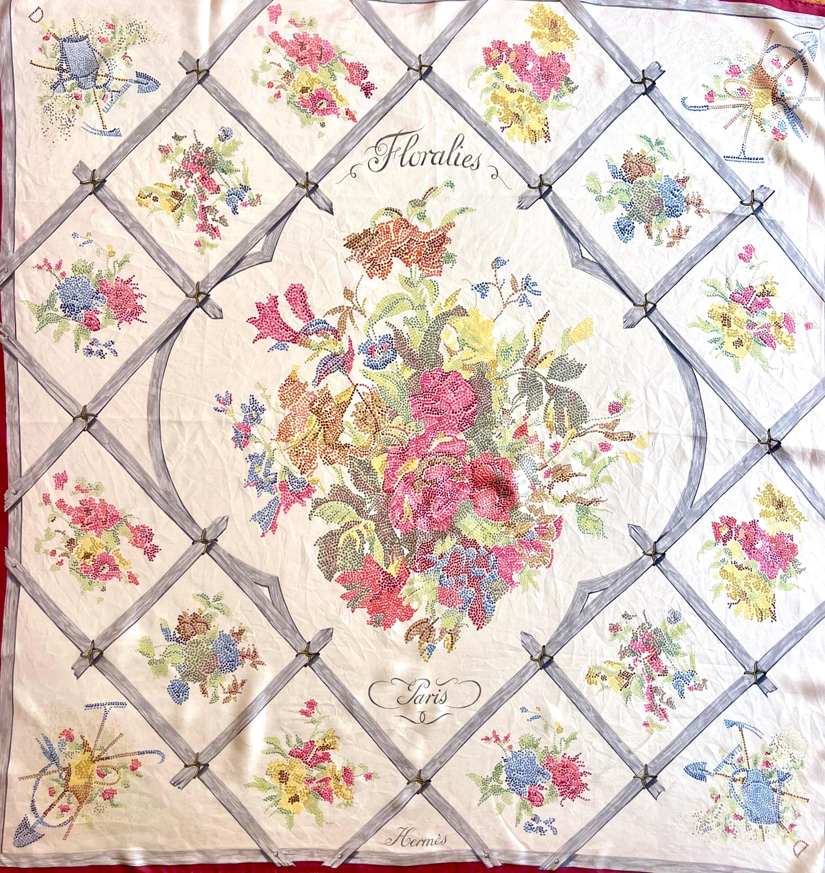 Hermès Silk Scarf 