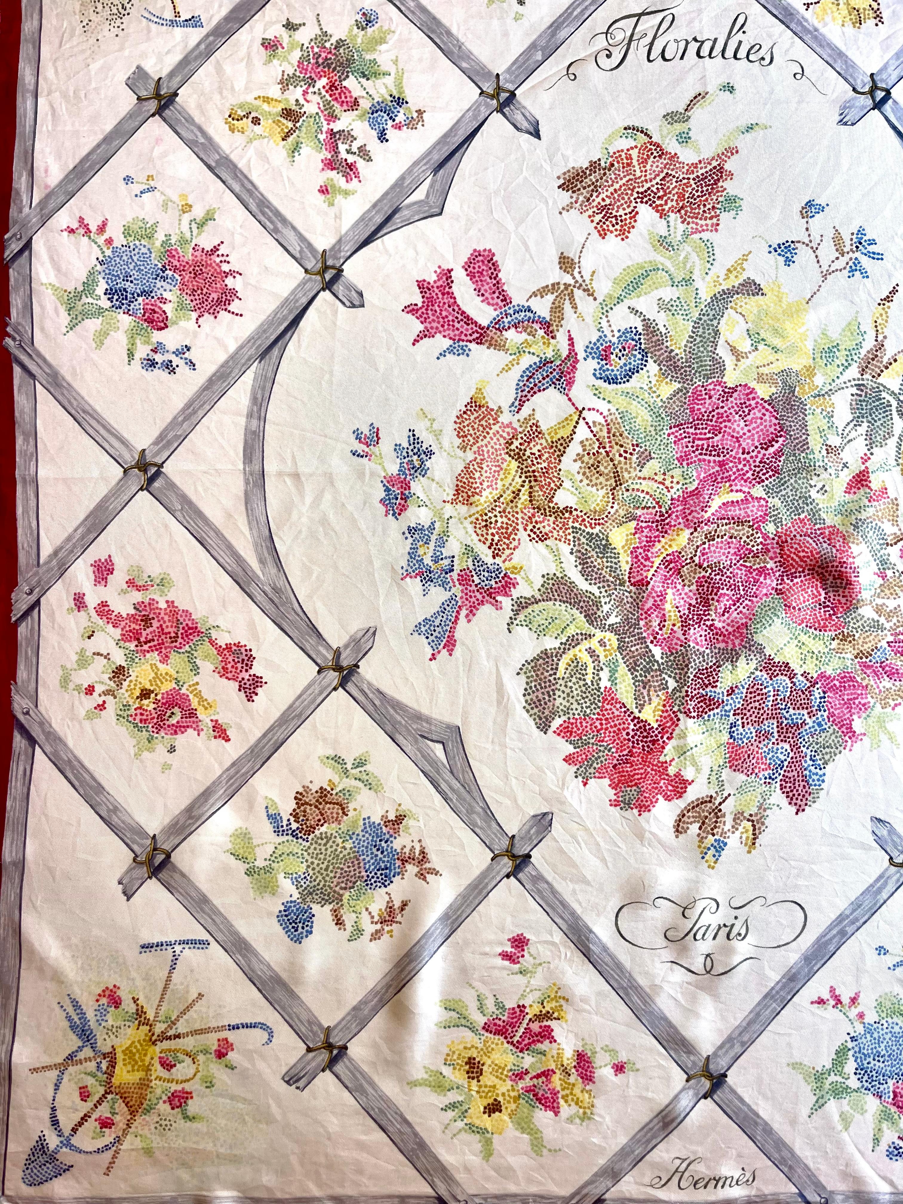 Women's or Men's Hermès Silk Scarf 