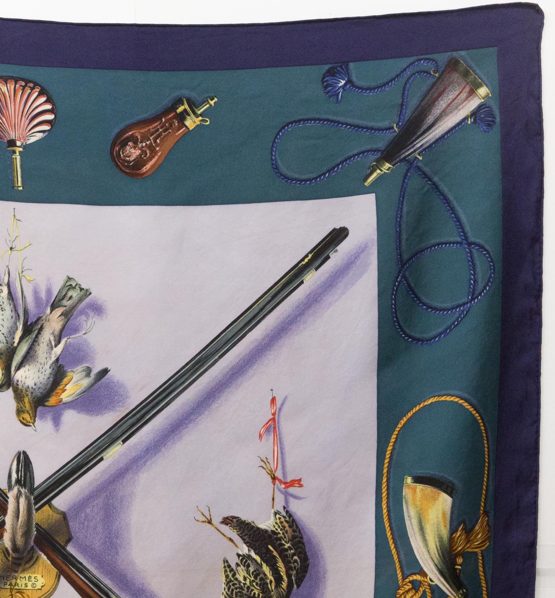 Hermes  Silk Scarf In Good Condition For Sale In Paris, FR