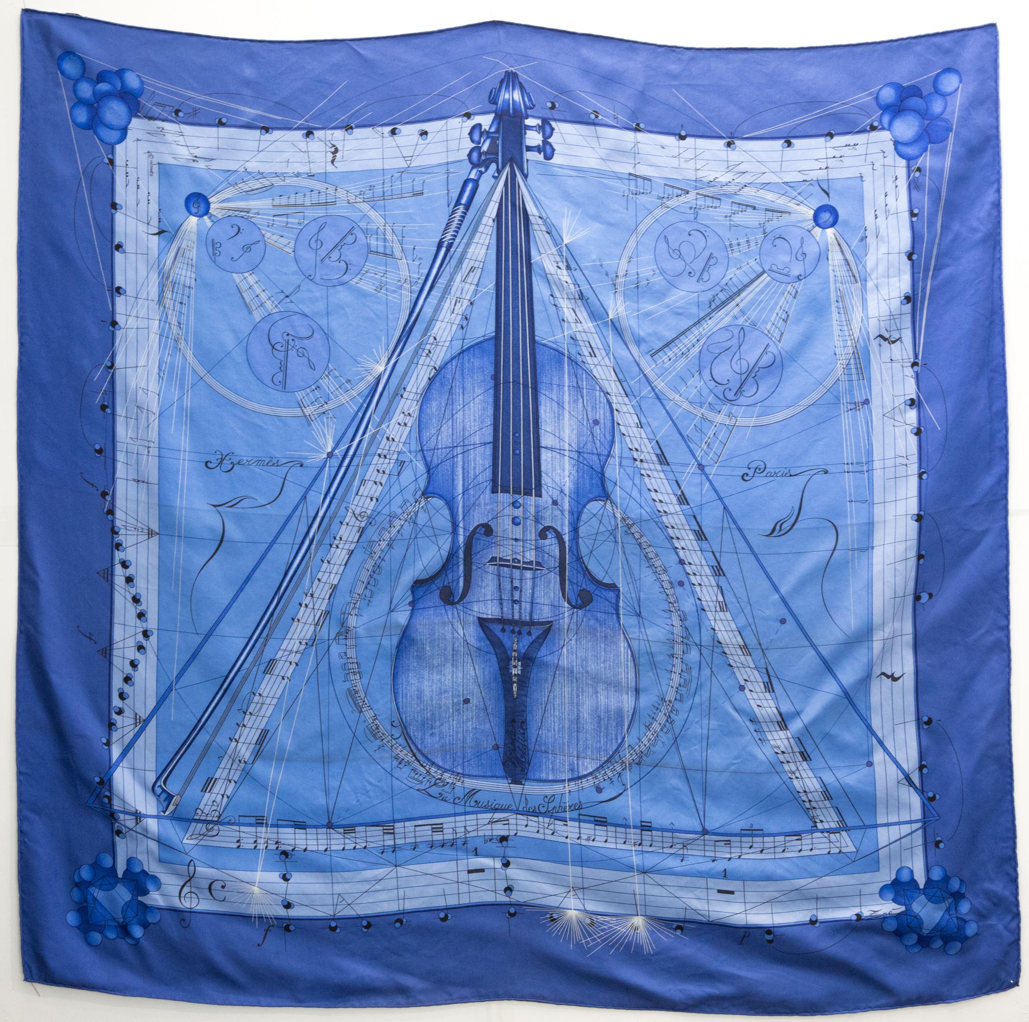 Hermes  Silk Scarf For Sale 2
