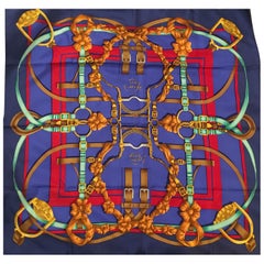 Hermes Silk Scarf