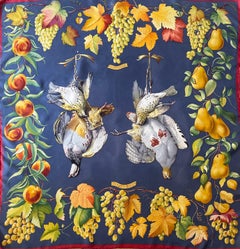 Hermès Silk Scarf "Fructidor" 1979