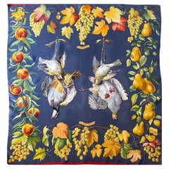 Vintage Hermès Silk Scarf "Fructidor" 1979