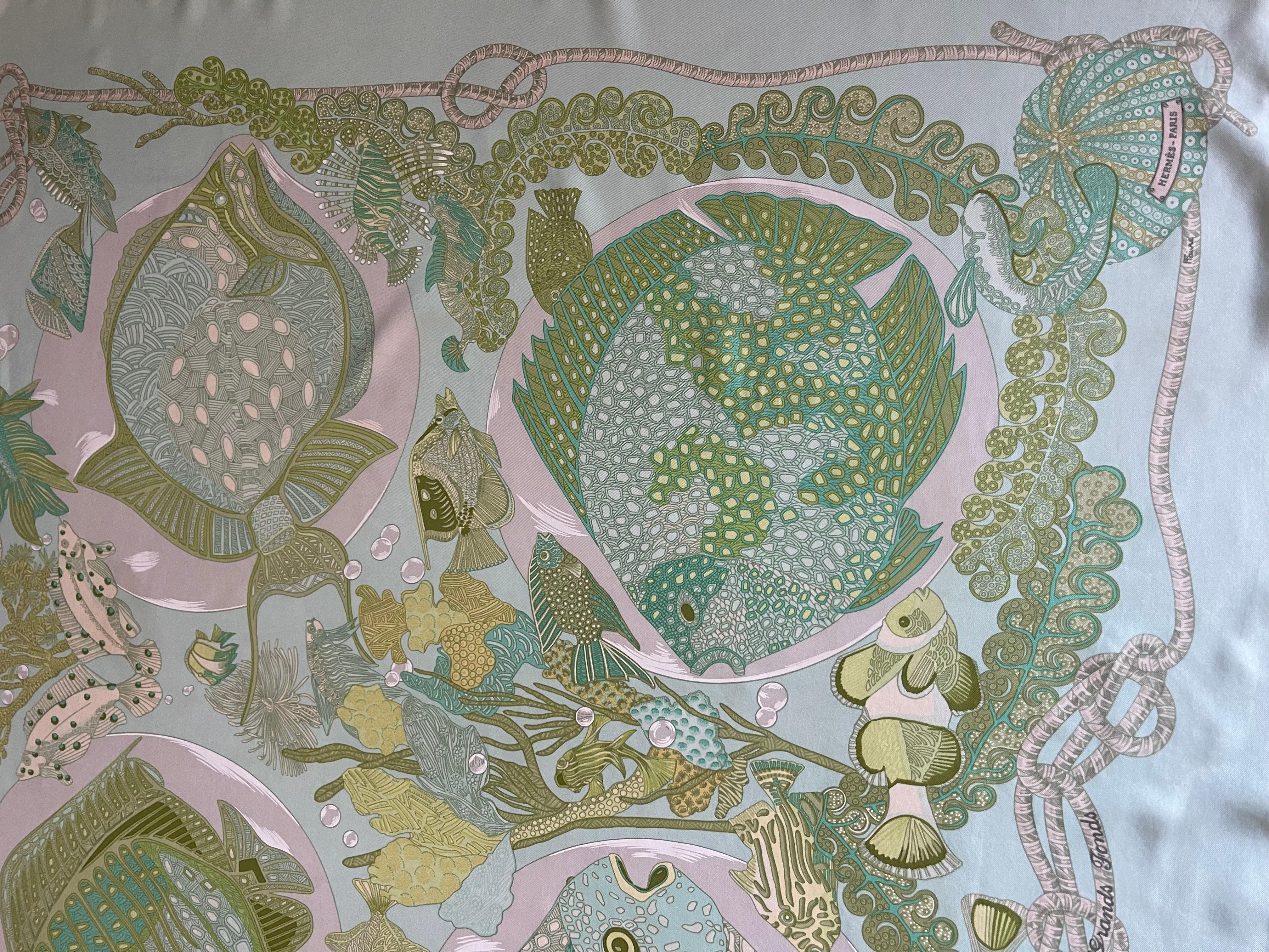 Pañuelo de seda Hermès 