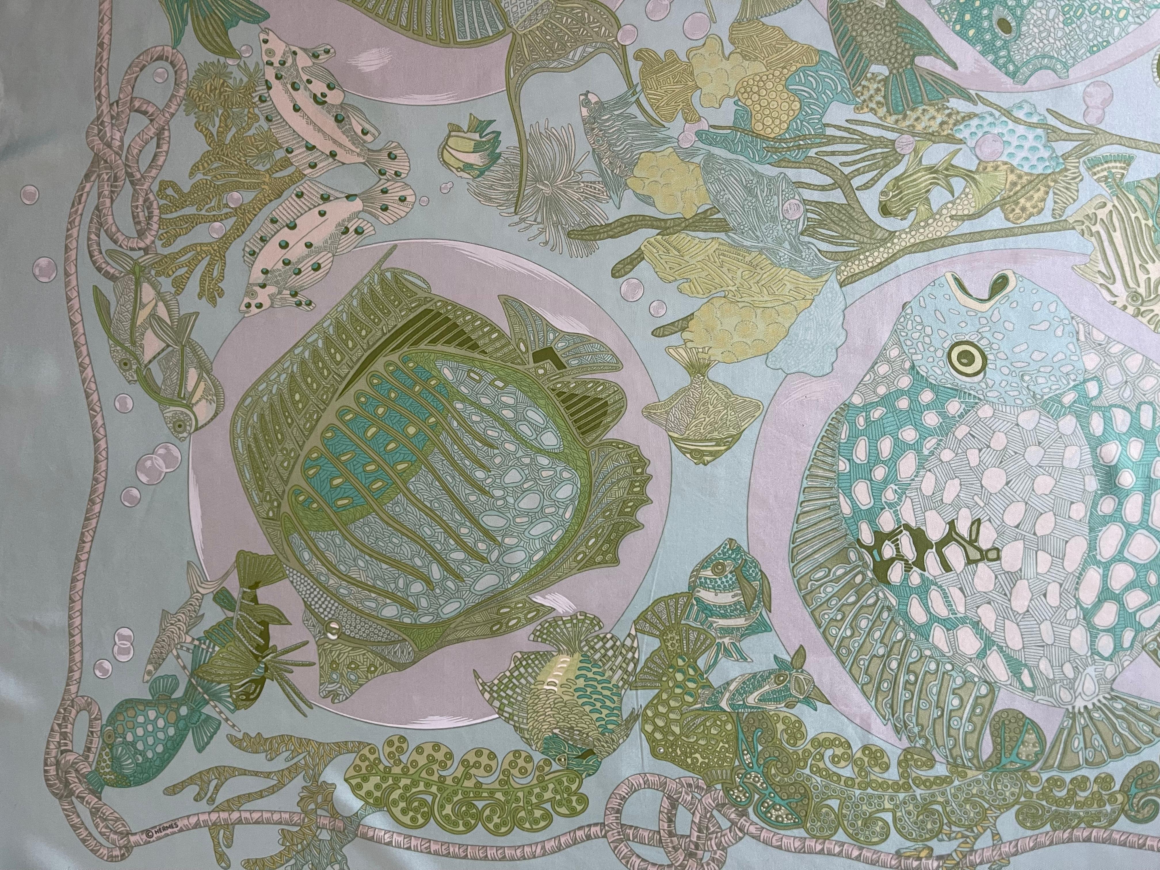 Pañuelo de seda Hermès 