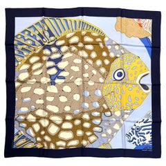Foulard di seta Hermes, Grands Fonds (dettaglio)