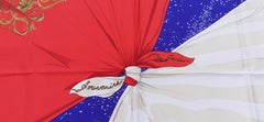 Hermès Silk Scarf Hilton McConnico Souvenirs de Paris 35 inches