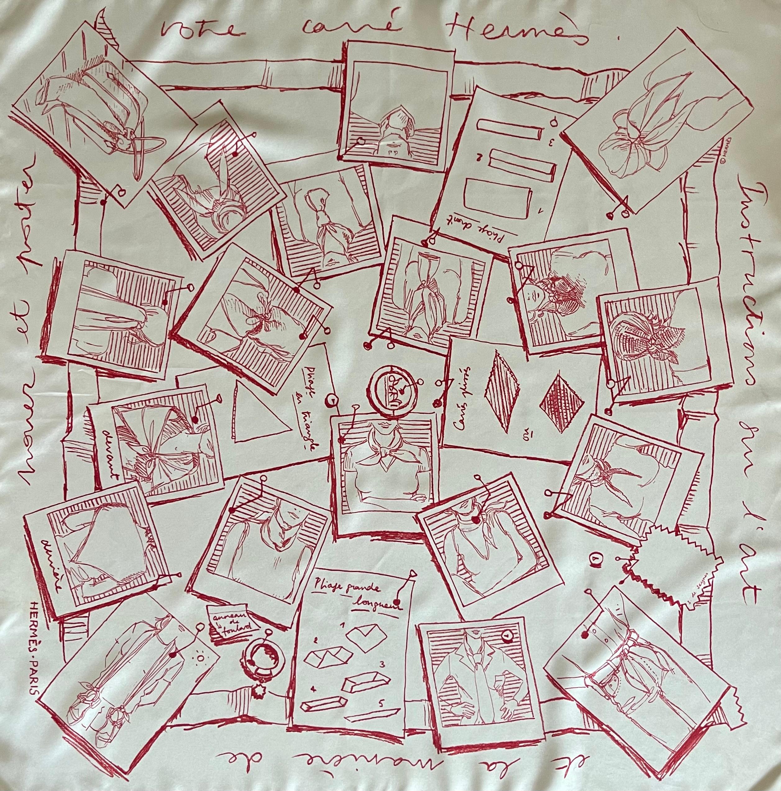 Hermès Silk Scarf 