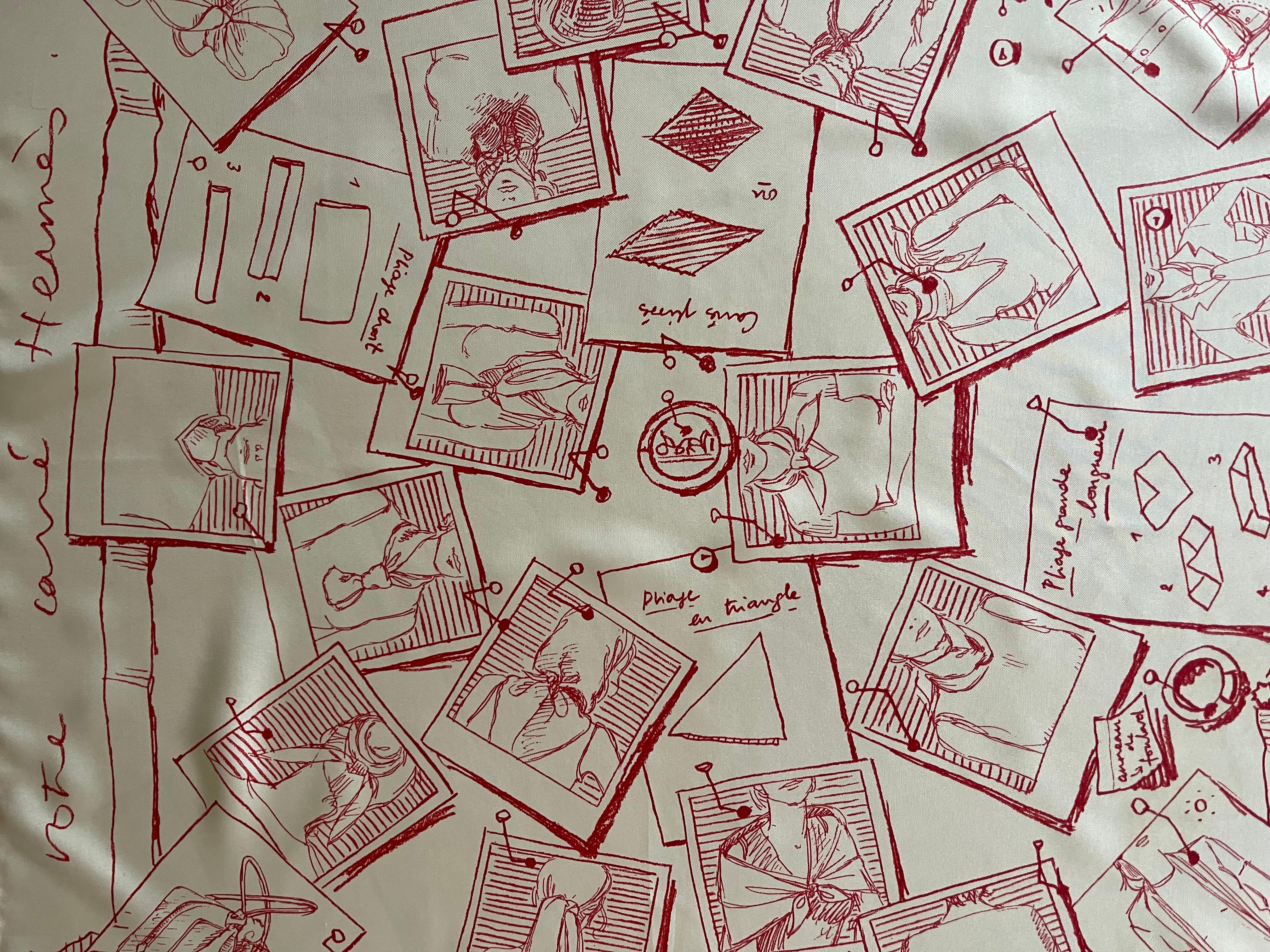 Women's or Men's Hermès Silk Scarf 