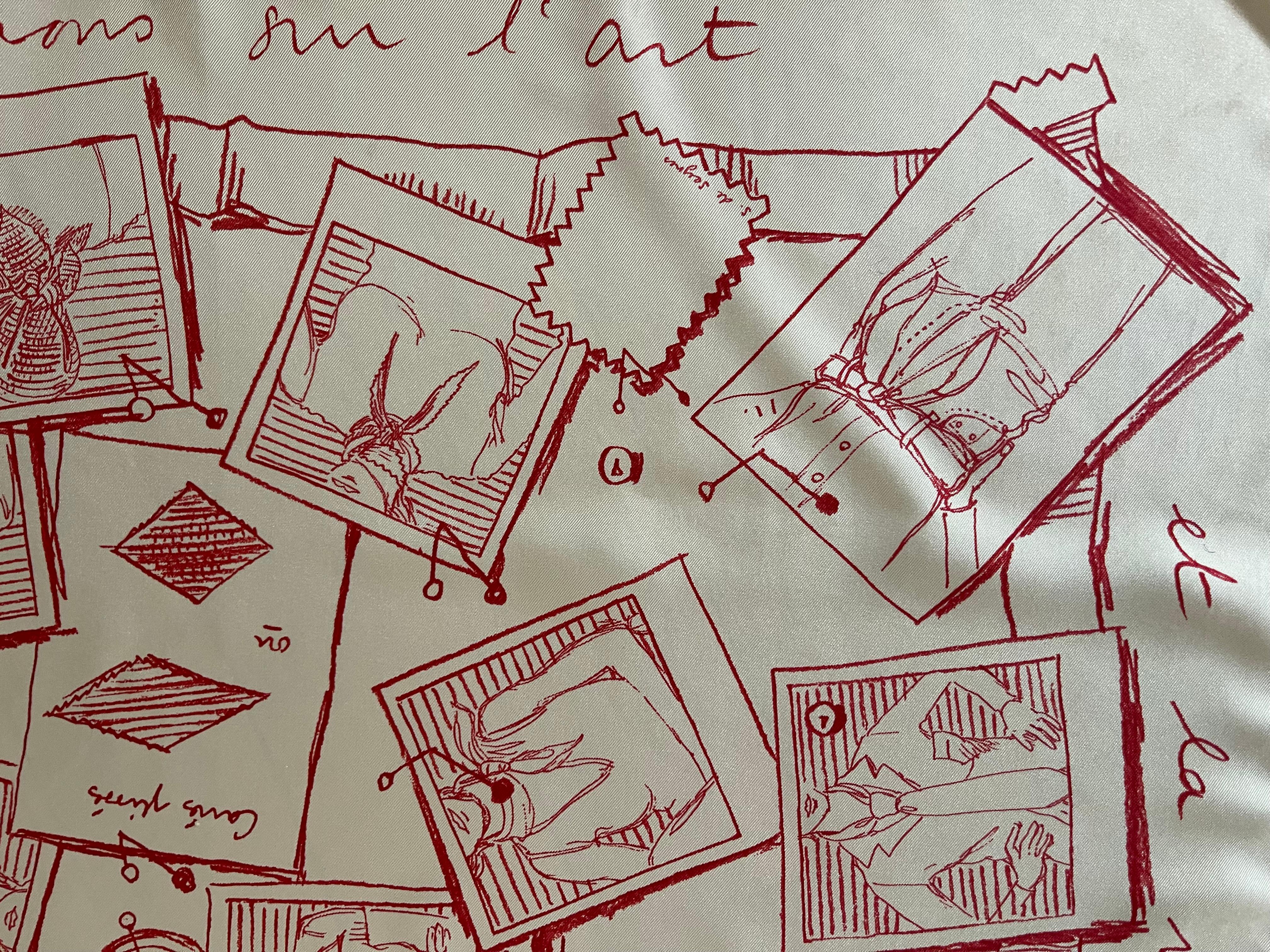 Hermès Silk Scarf 