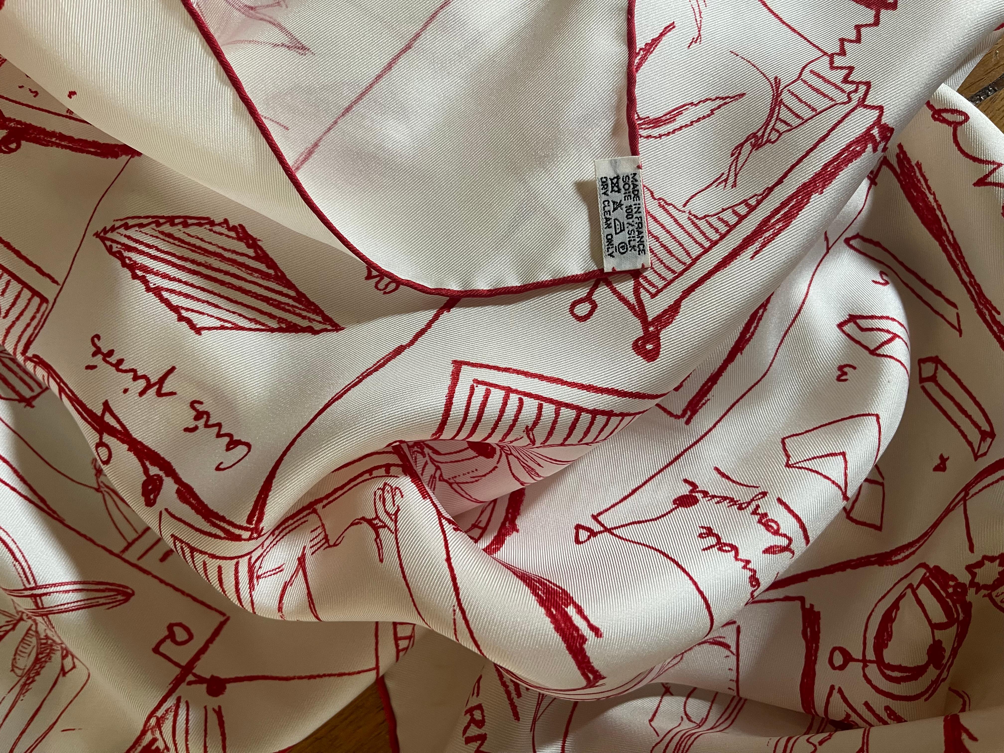 Hermès Silk Scarf 