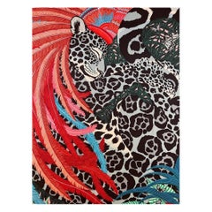 Hermès Silk scarf JAGUAR QUETZAL 2021