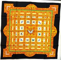Foulard di seta Hermes, Joyaux de l'ete, disegnato da Antoine de Jacquelot