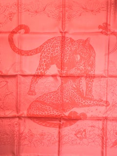 Hermes Silk Scarf, Jungle Love