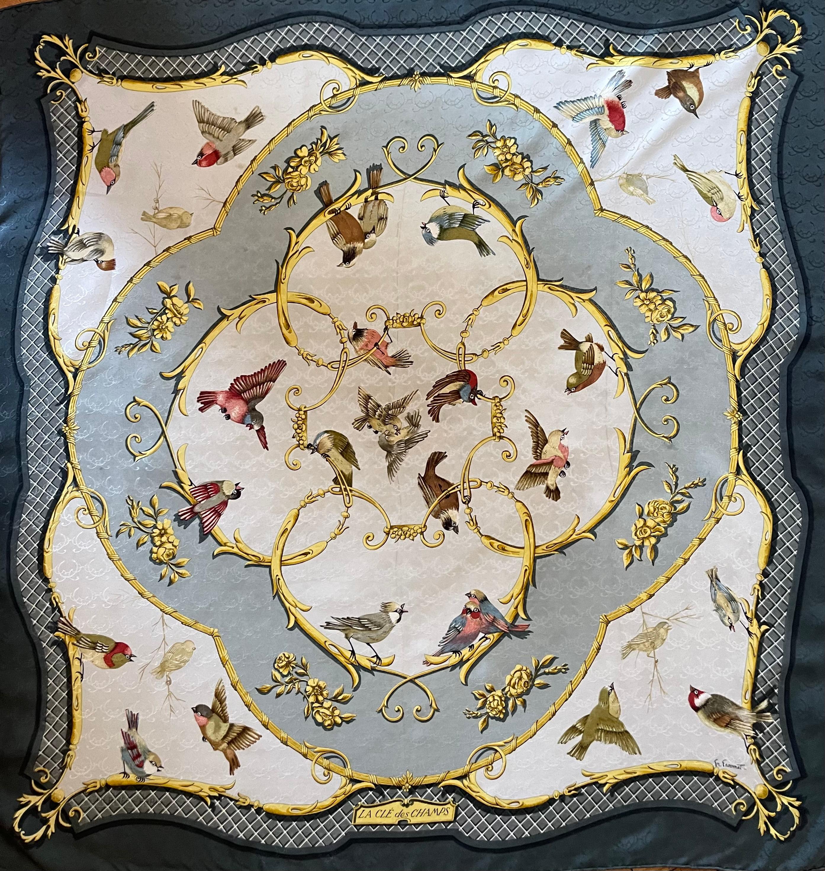 Hermès Silk Scarf 