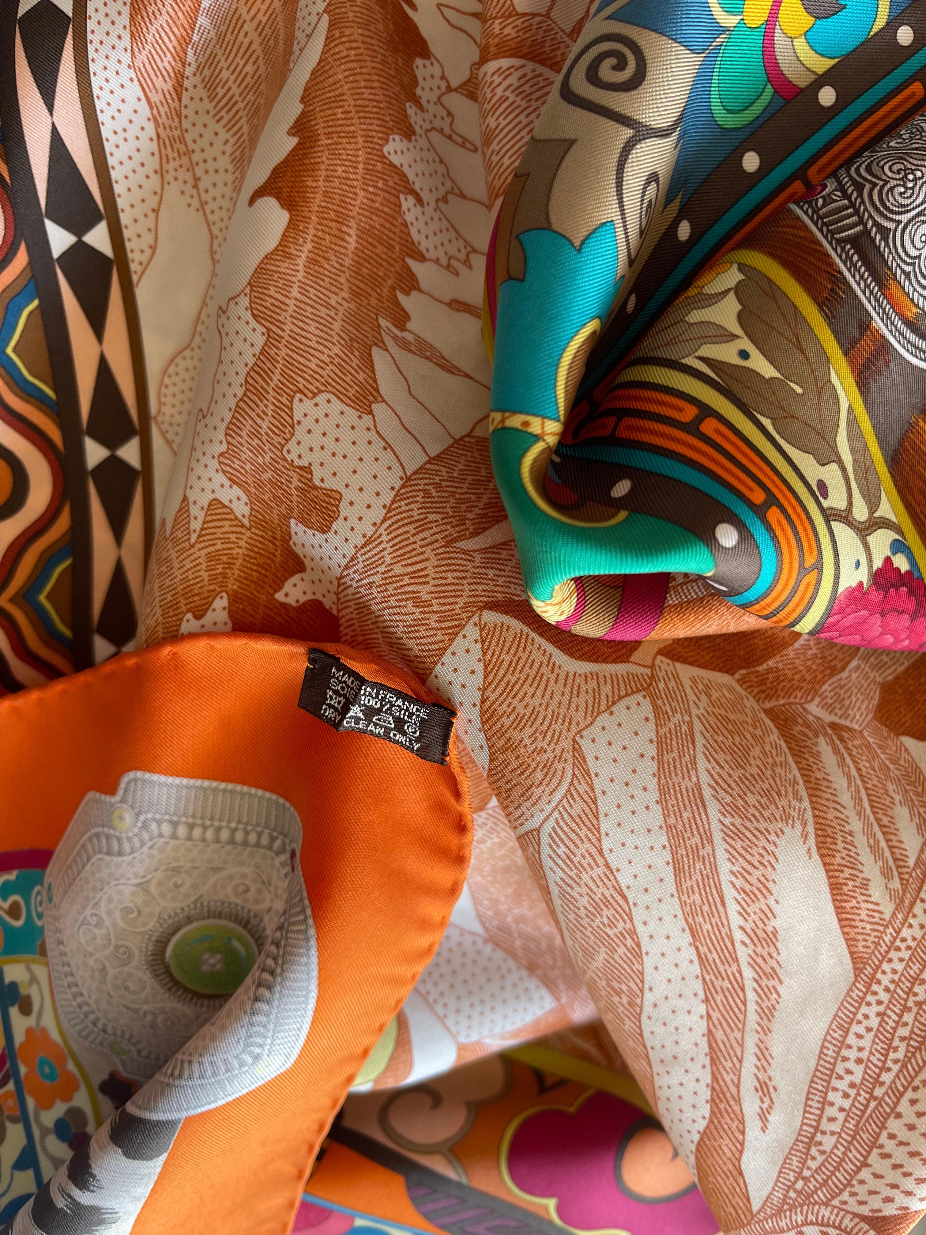Hermès Silk Scarf 