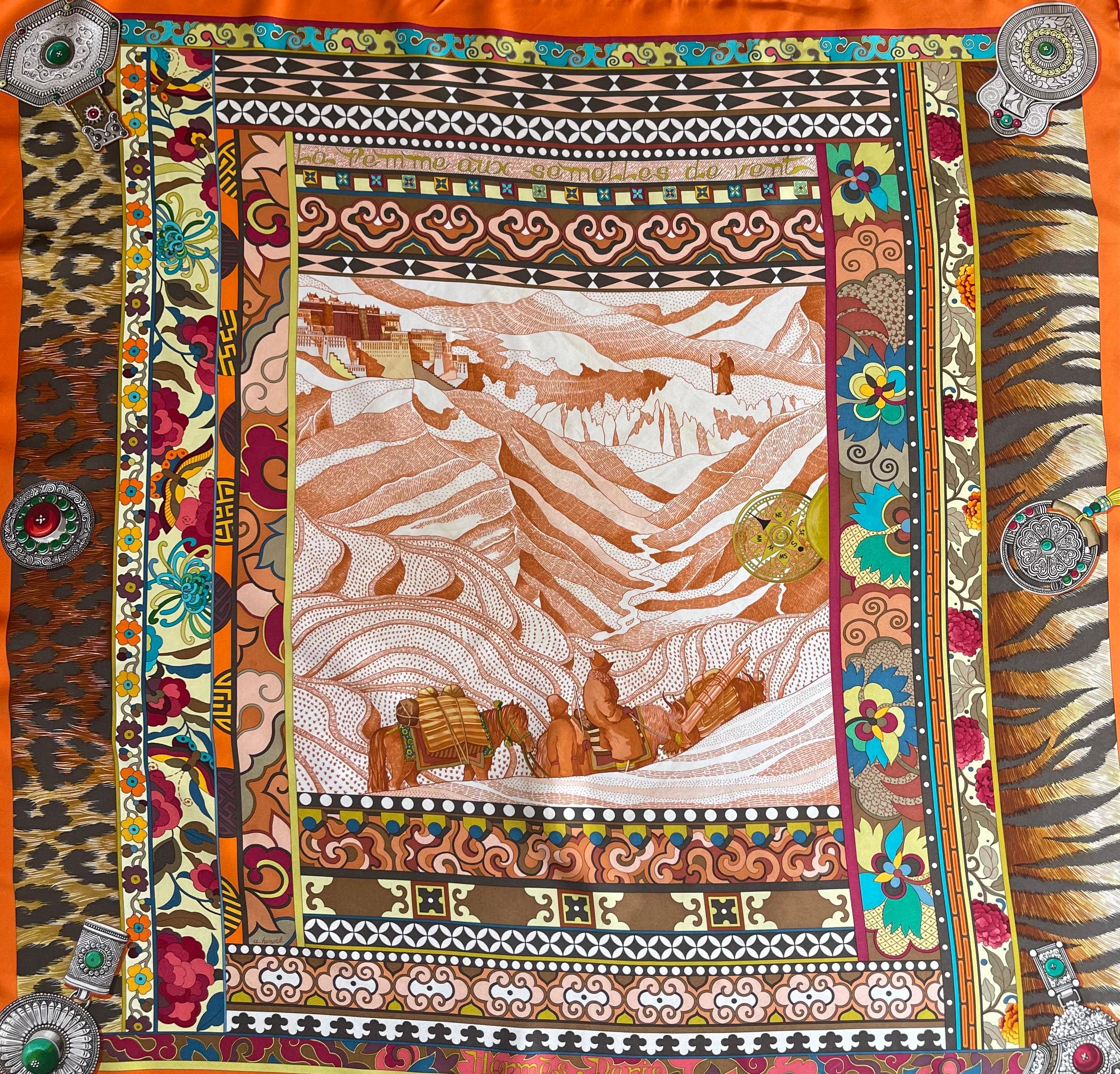 Hermès Silk Scarf 