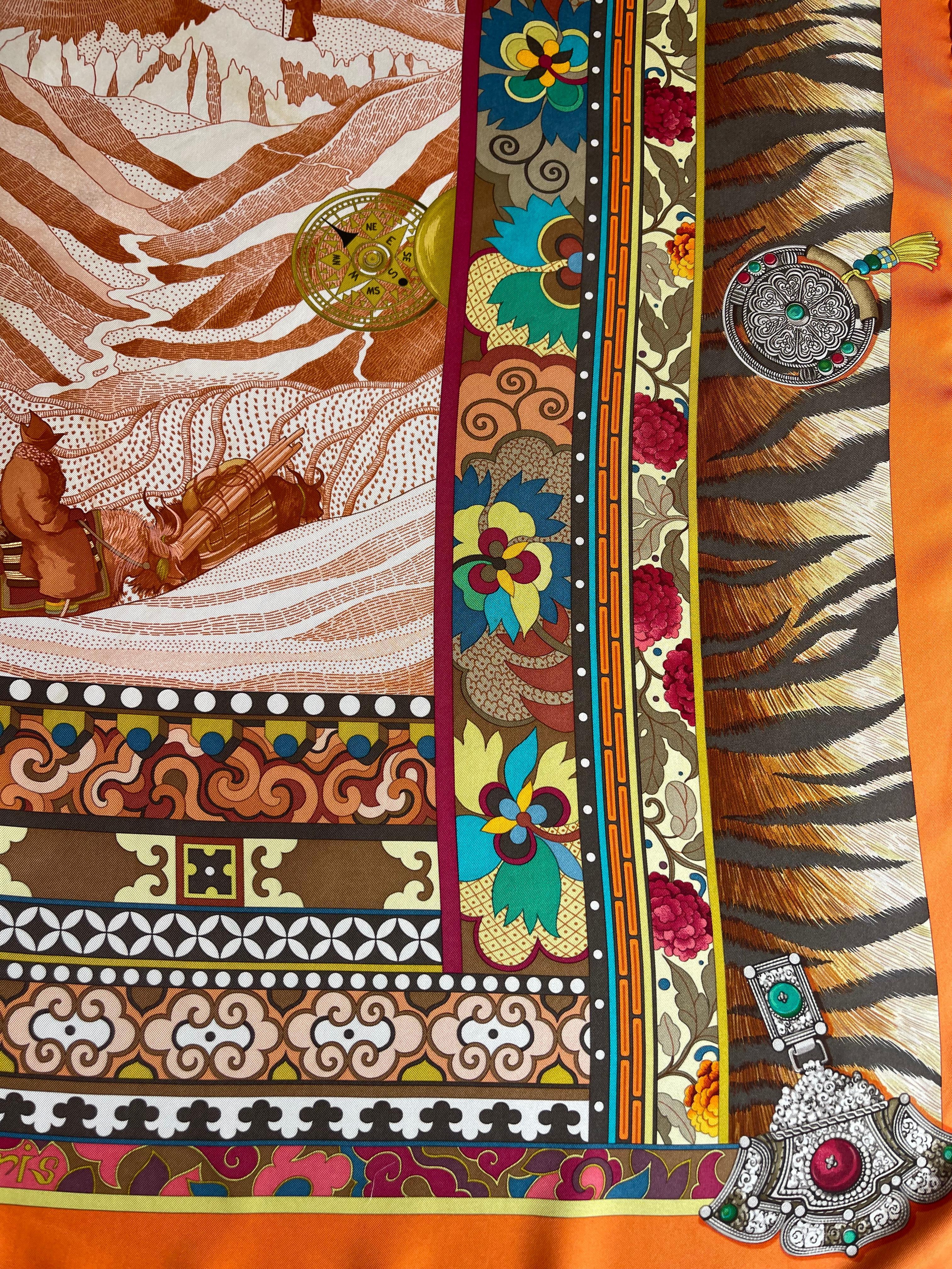 Hermès Silk Scarf 
