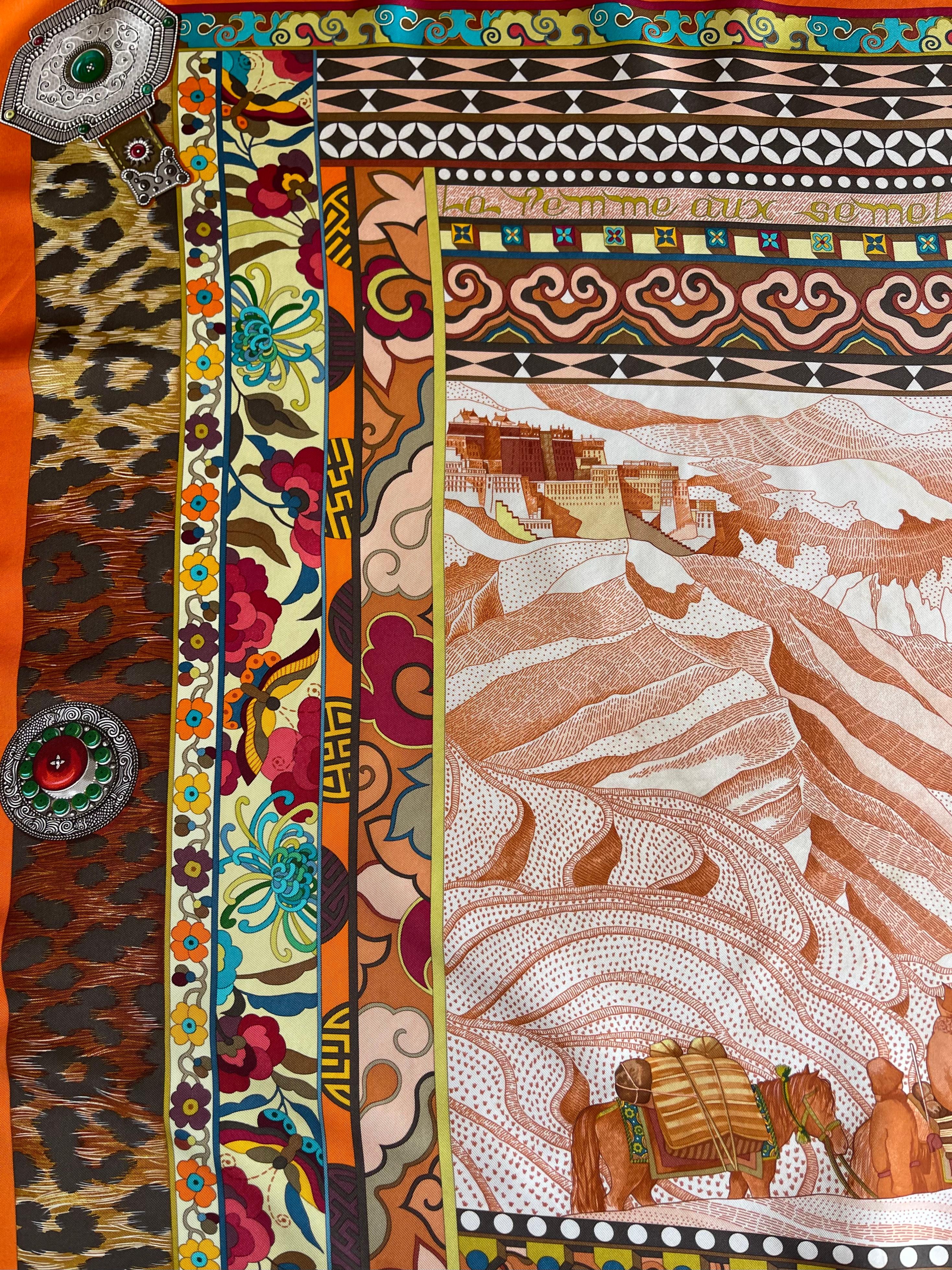 Hermès Silk Scarf 