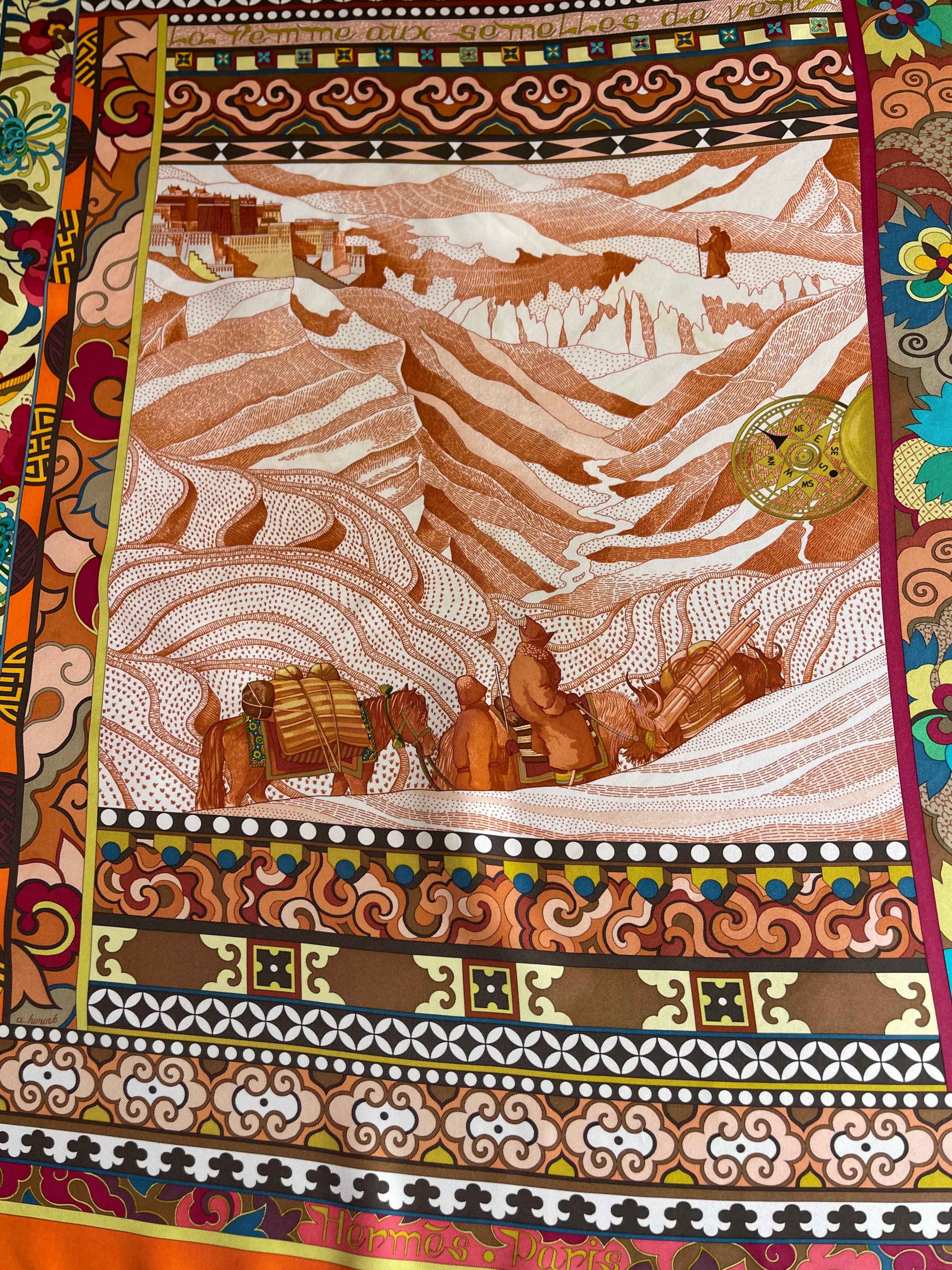 Hermès Silk Scarf 